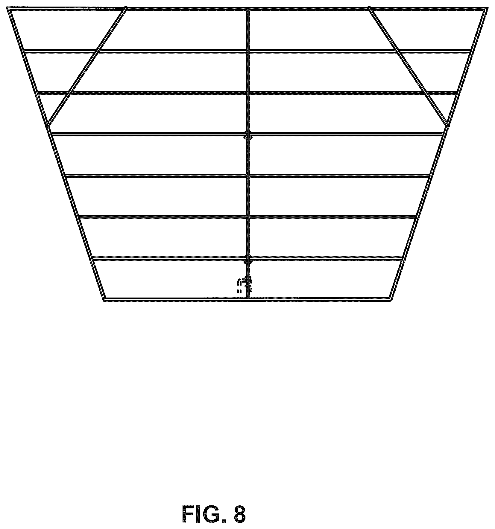 Patent USD1078098 Figure 8 – Deer rails collapsible fence
