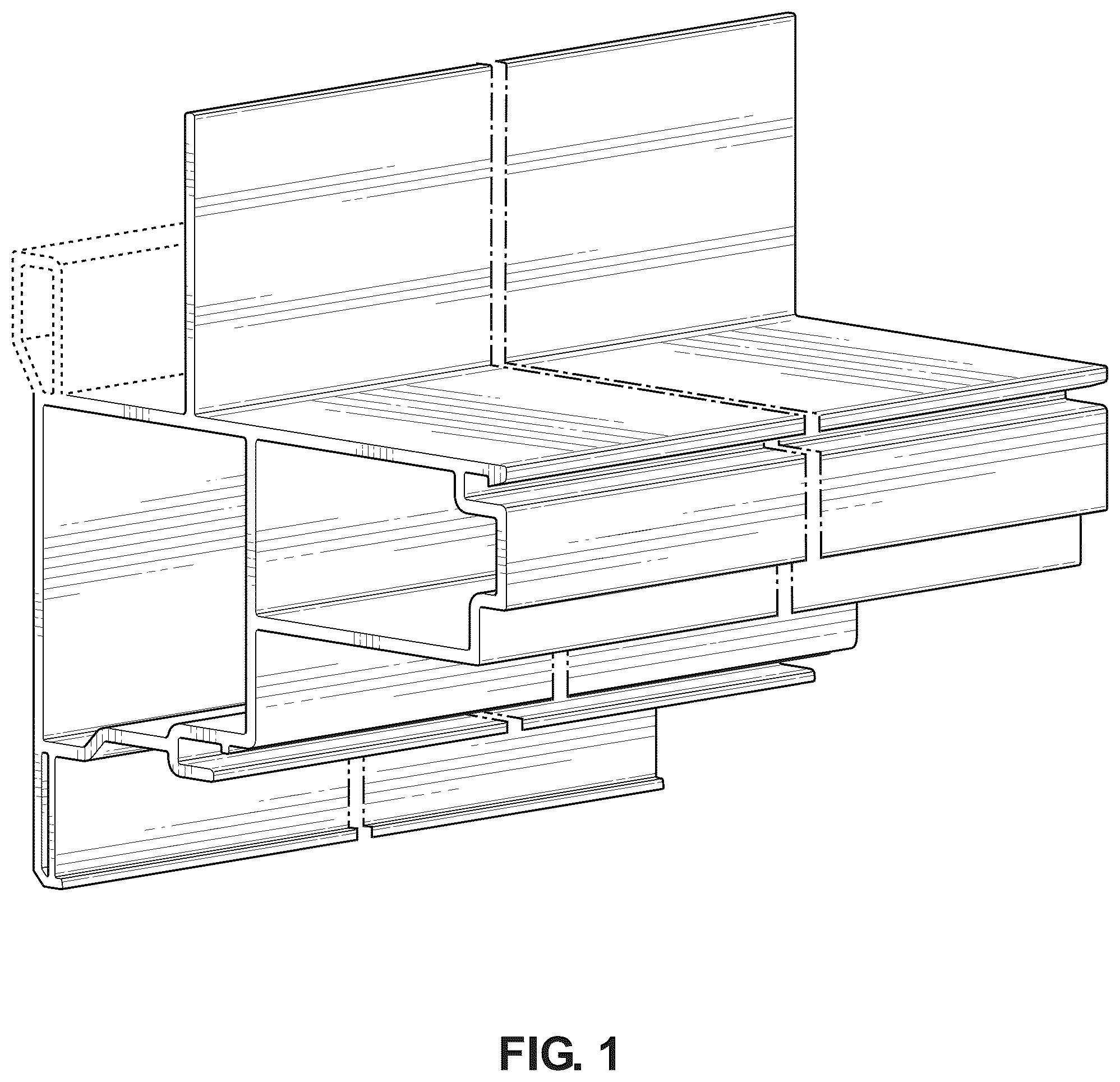 Patent USD1078105 — Window frame component — Figure 1
