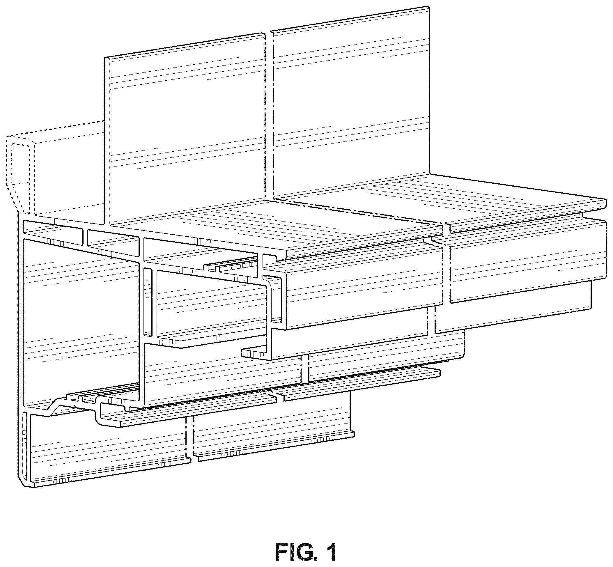 Patent USD1078106 — Window frame component — Figure 1