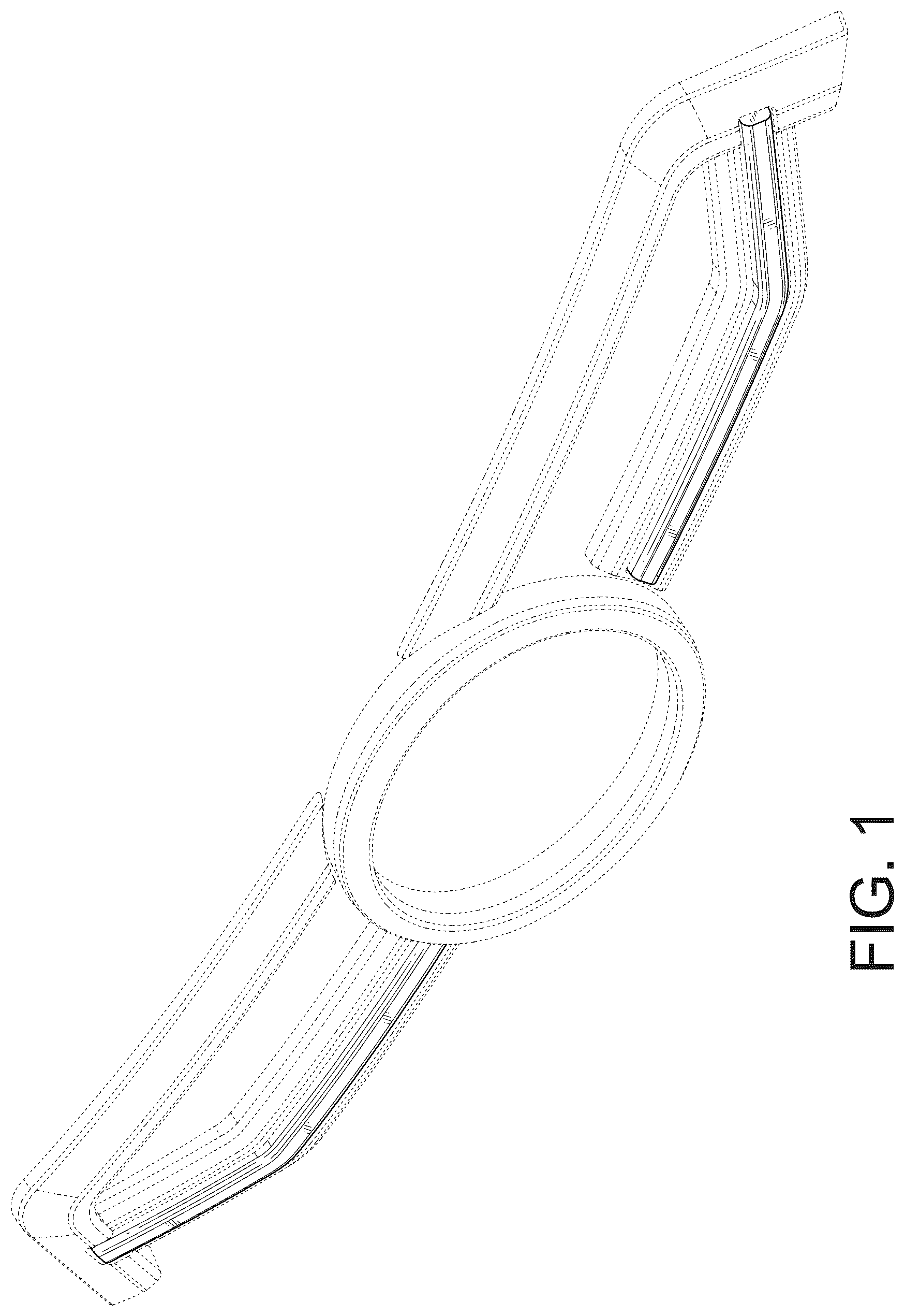 Patent USD1078116 — Light housing for a vehicle grille — Figure 1