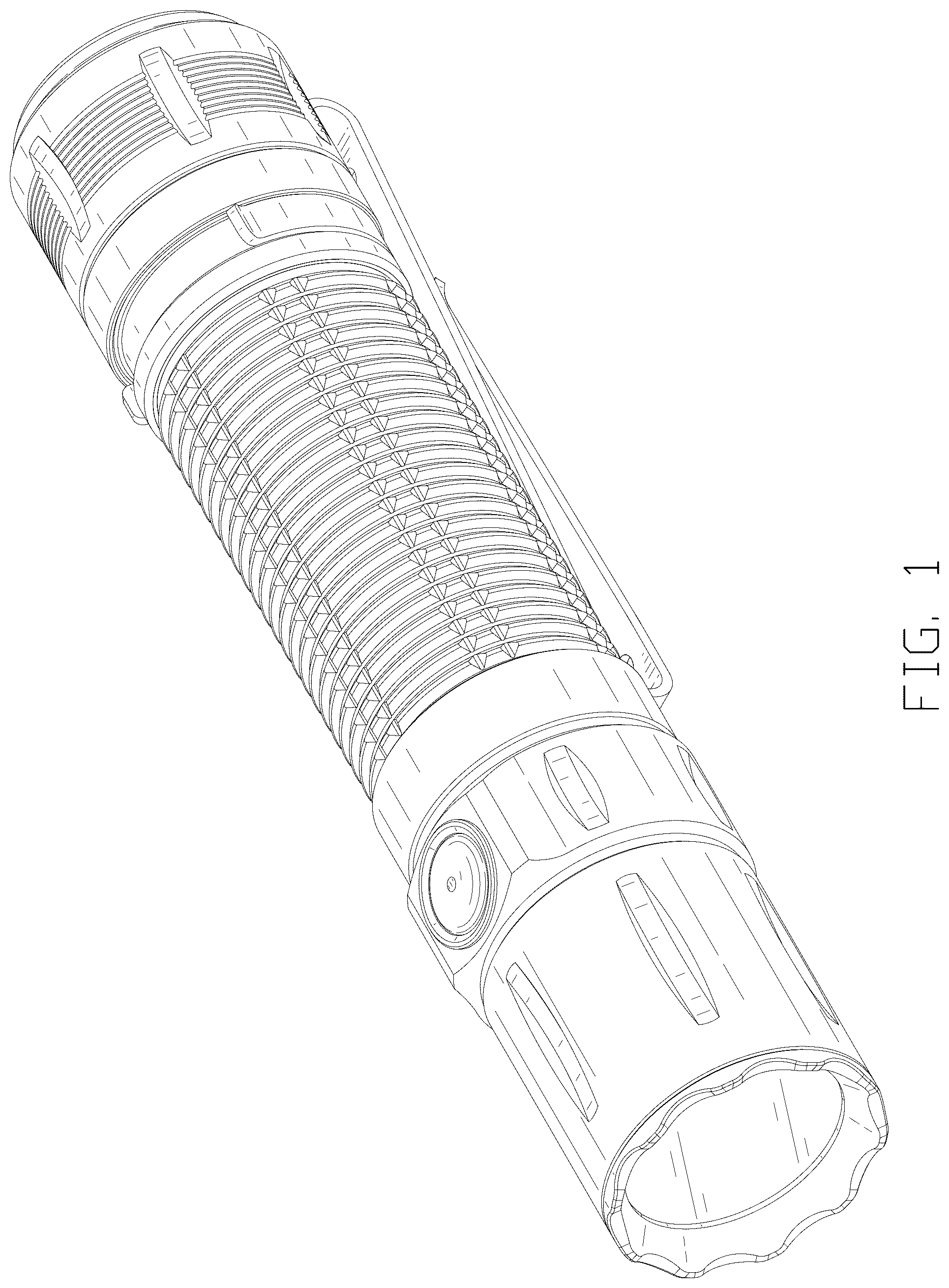 Patent USD1078119 — Flashlight — Figure 1