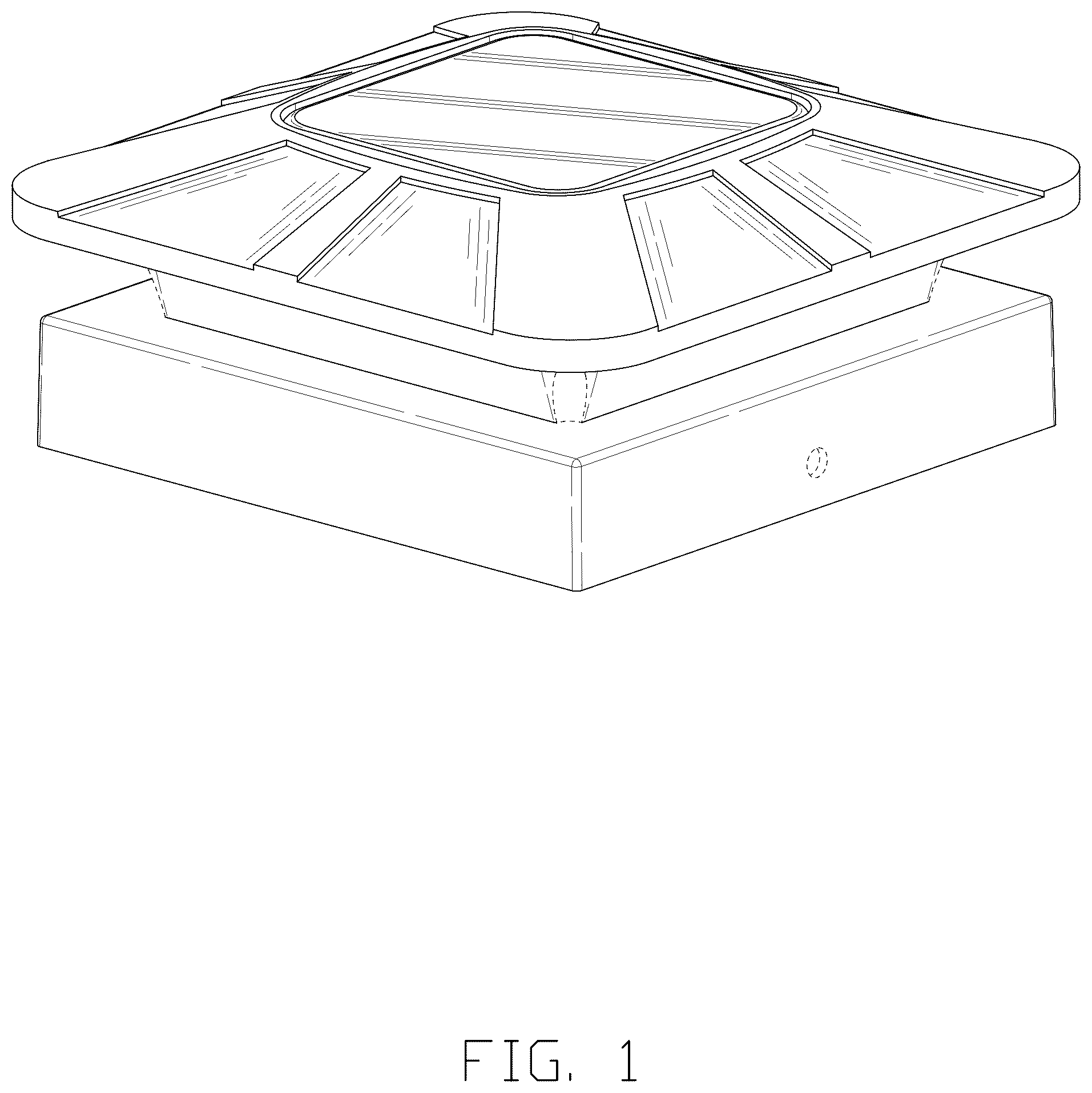 Patent USD1078128 — LED lamp — Figure 1