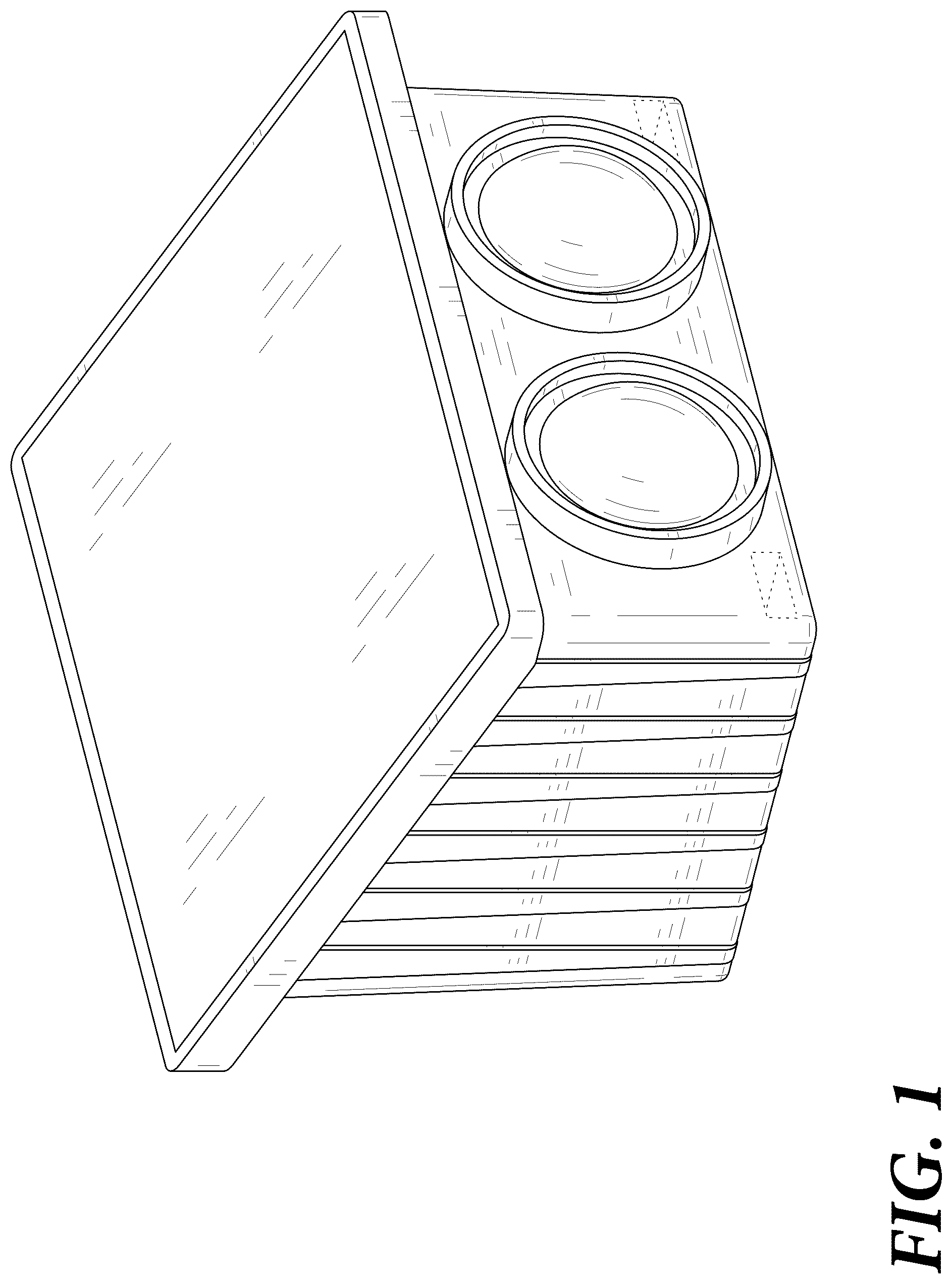 Patent USD1078130 — Solar wall light — Figure 1