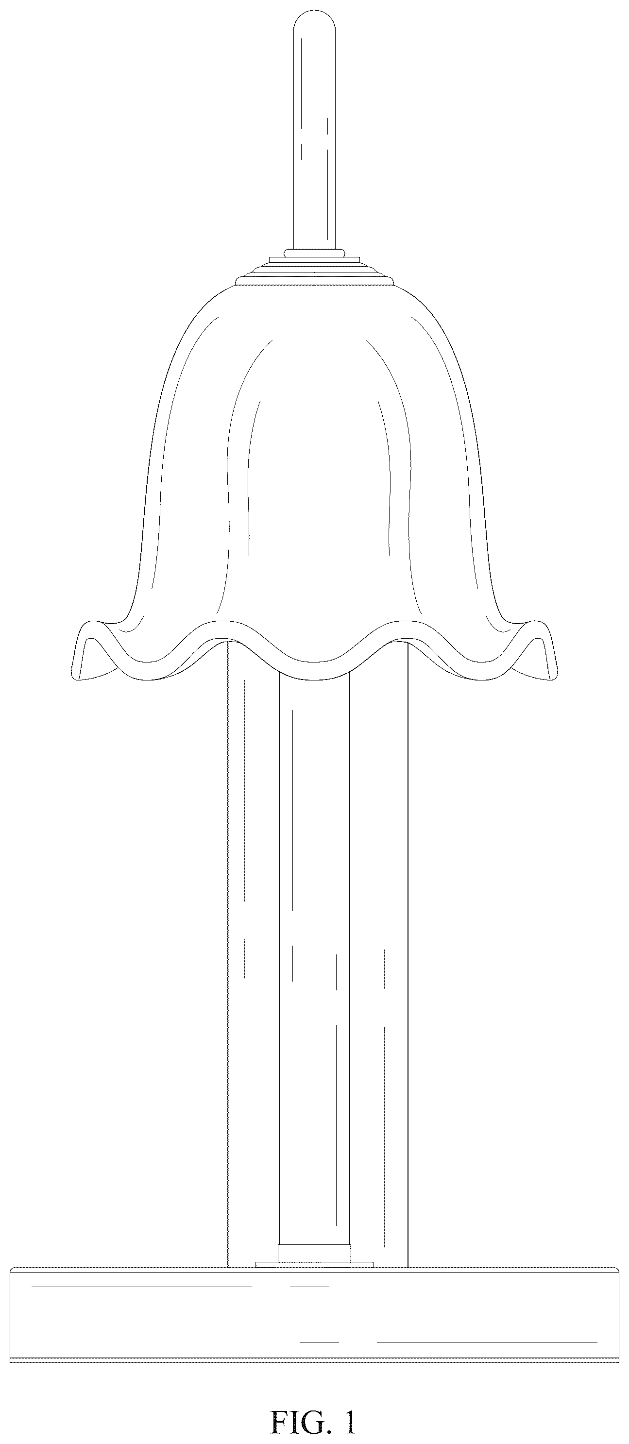 Patent USD1078144 — Candle warmer lamp — Figure 1