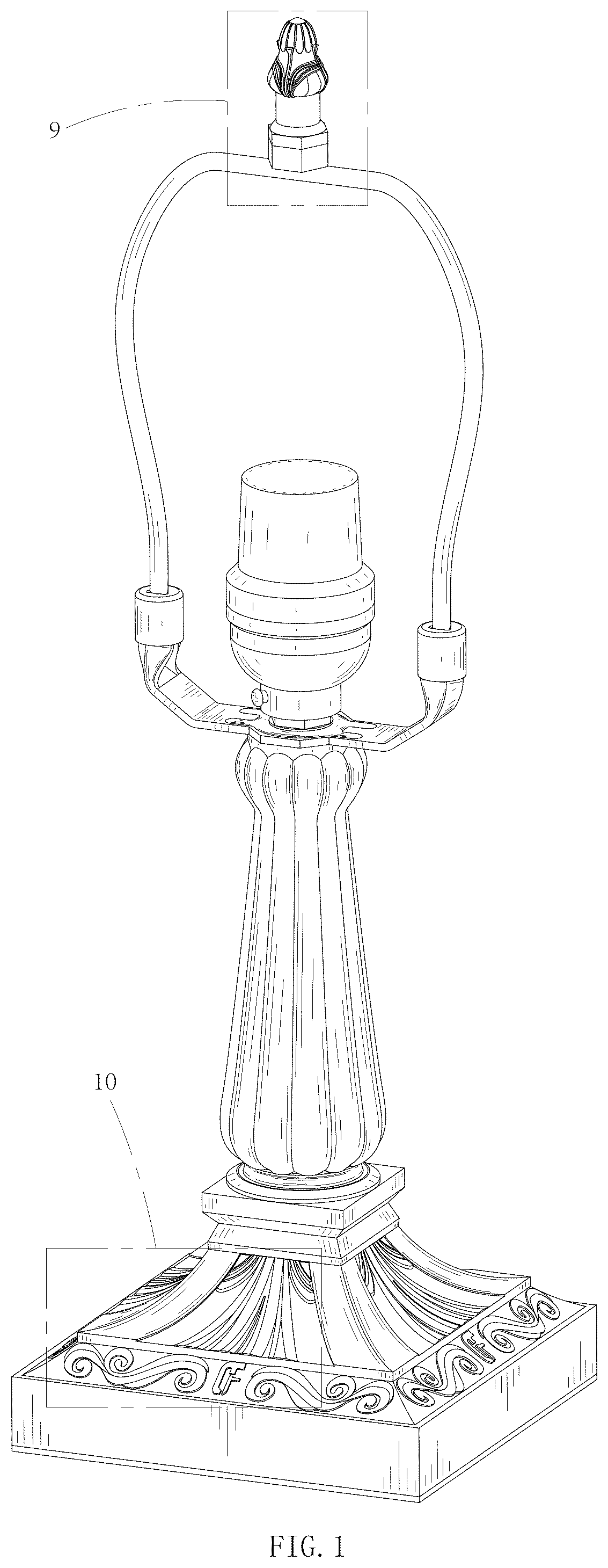 Patent USD1078147 — Lampholder — Figure 1