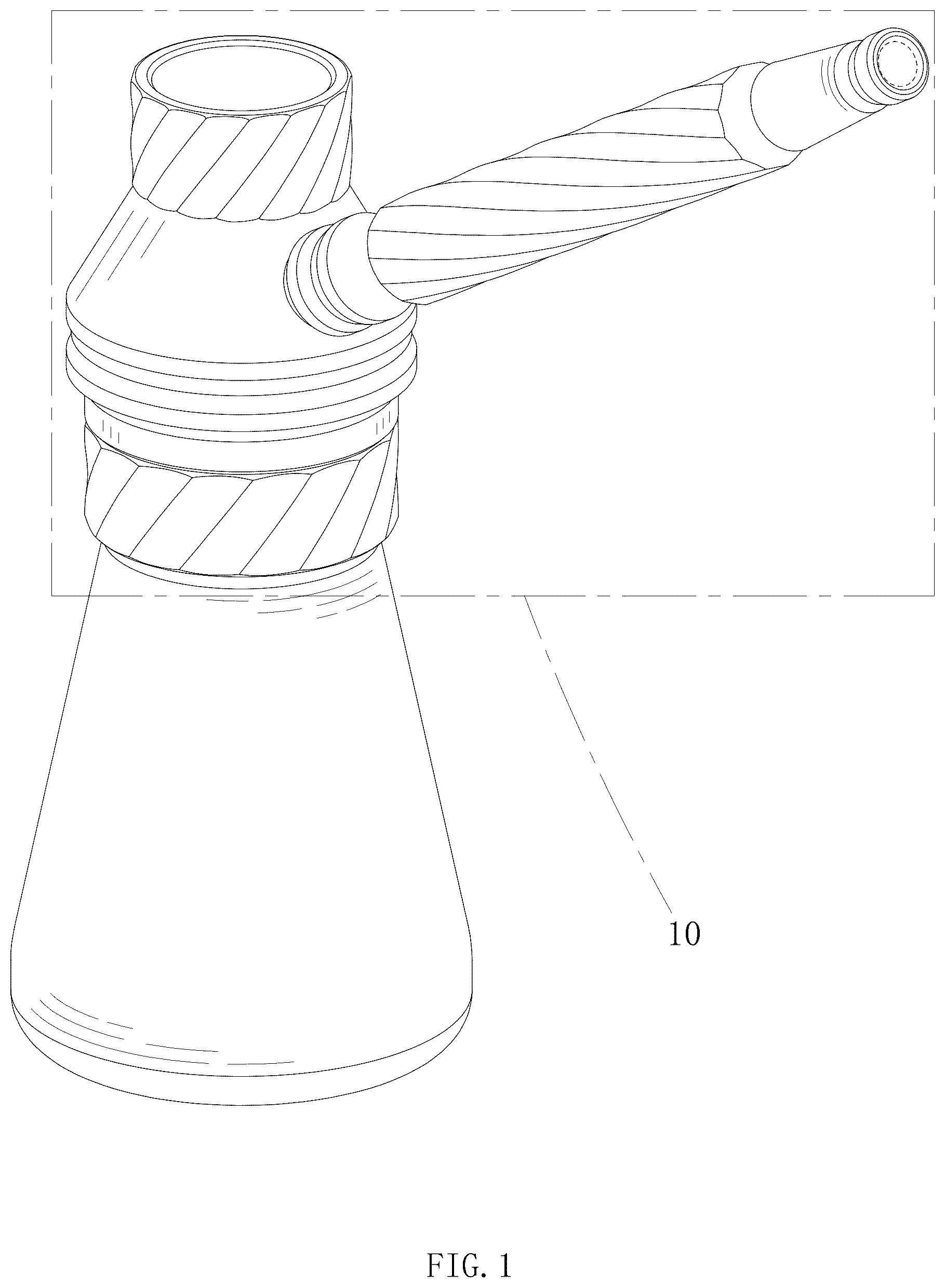 Patent USD1078154 — Portable hookah — Figure 1