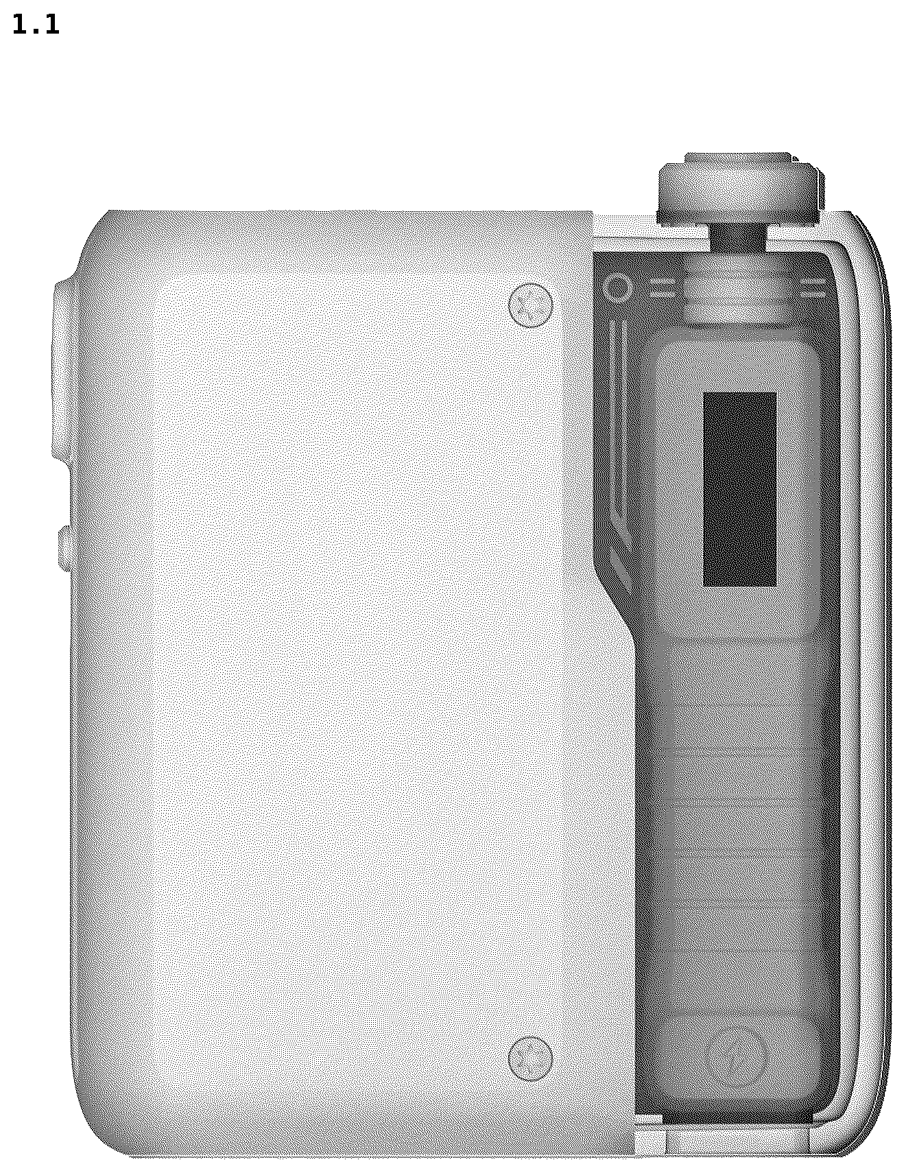 Patent USD1078156 — Main unit of electronic cigarette — Figure 1