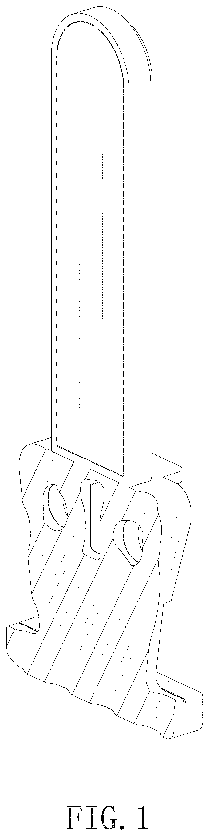 Patent USD1078165 — Blade setter for barber tool — Figure 1
