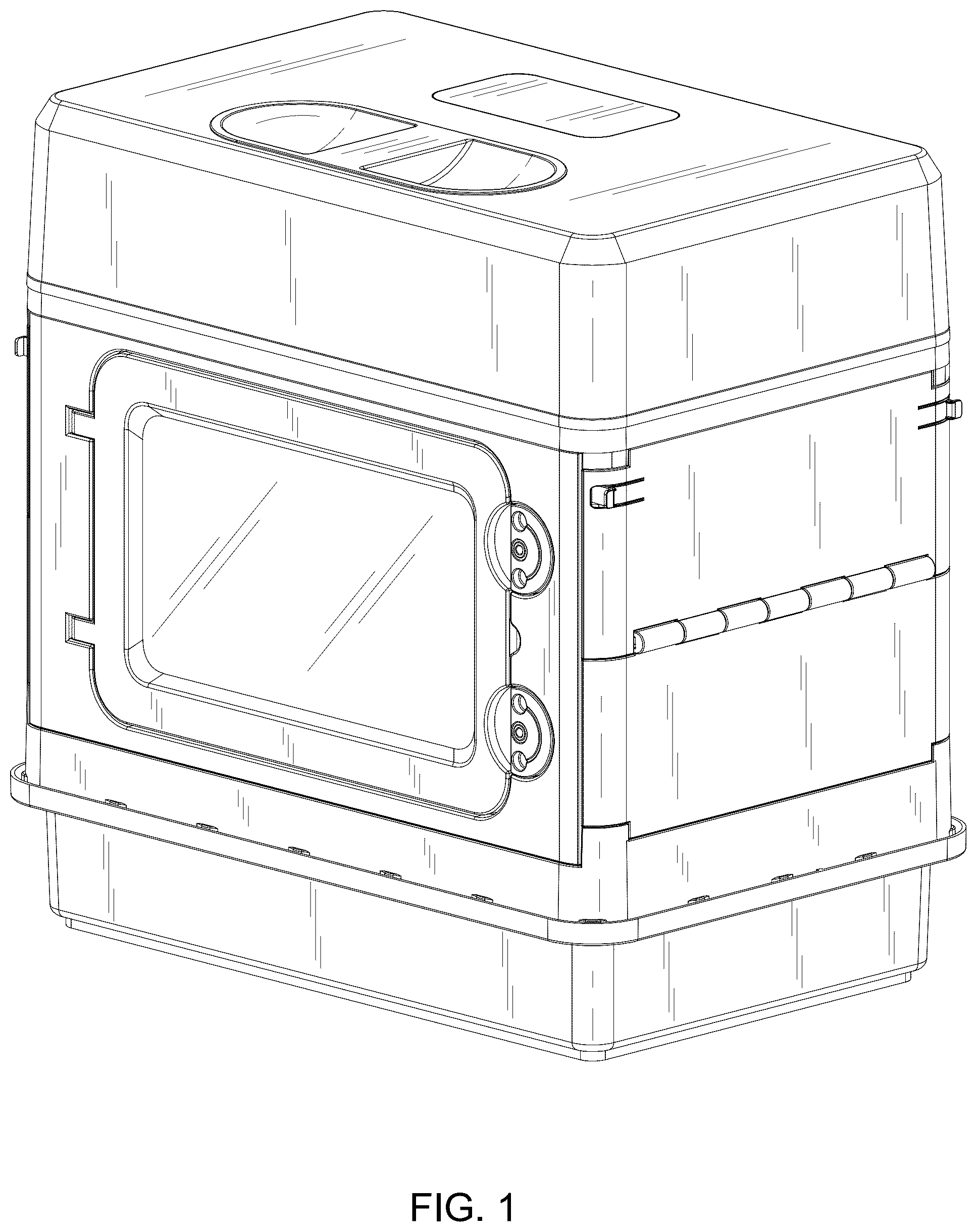 Patent USD1078184 — Pet washer and dryer — Figure 1