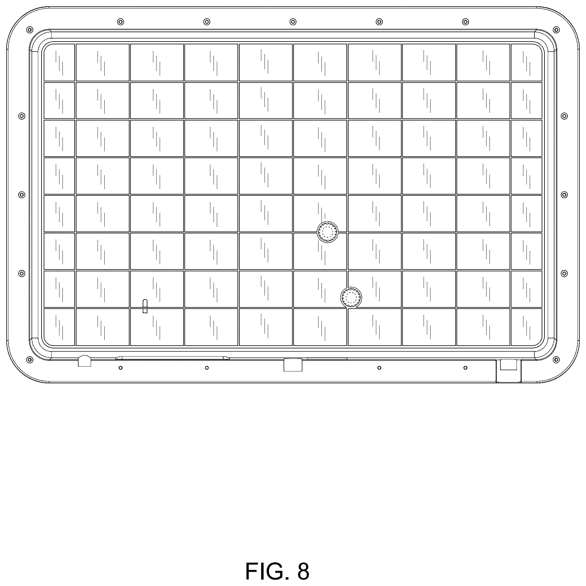 Patent USD1078184 Figure 8 – Pet washer and dryer