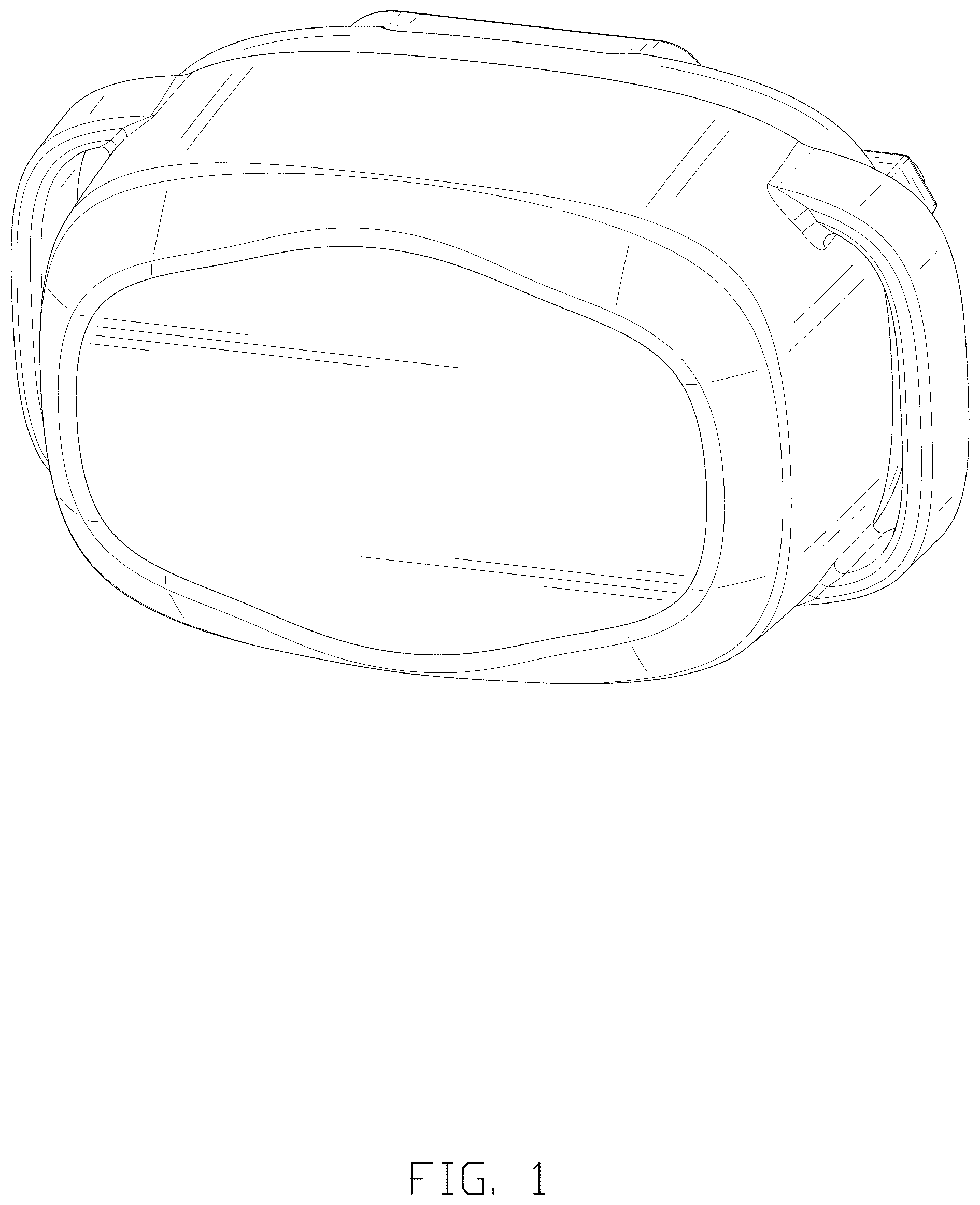 Patent USD1078196 — Anti-bark collar device — Figure 1