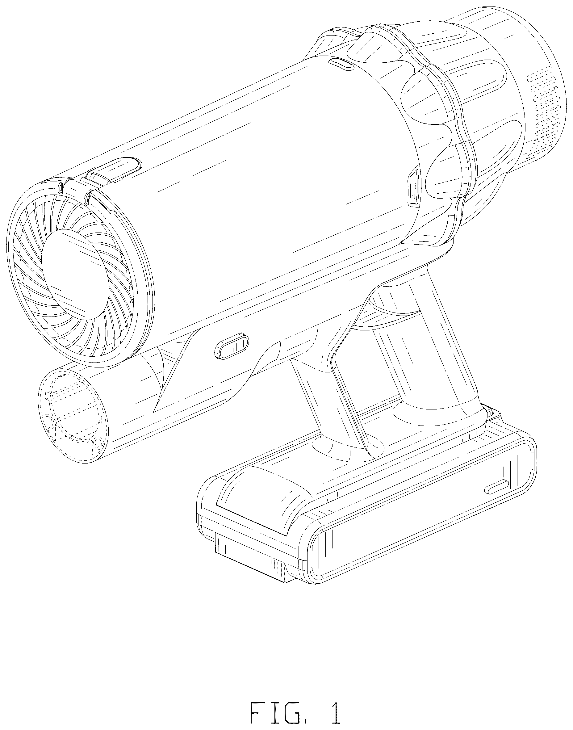 Patent USD1078200 — Vacuum cleaner — Figure 1
