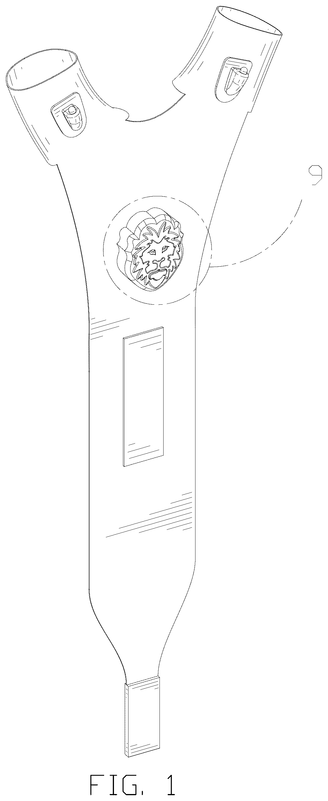 Patent USD1078214 — Fishing glove — Figure 1