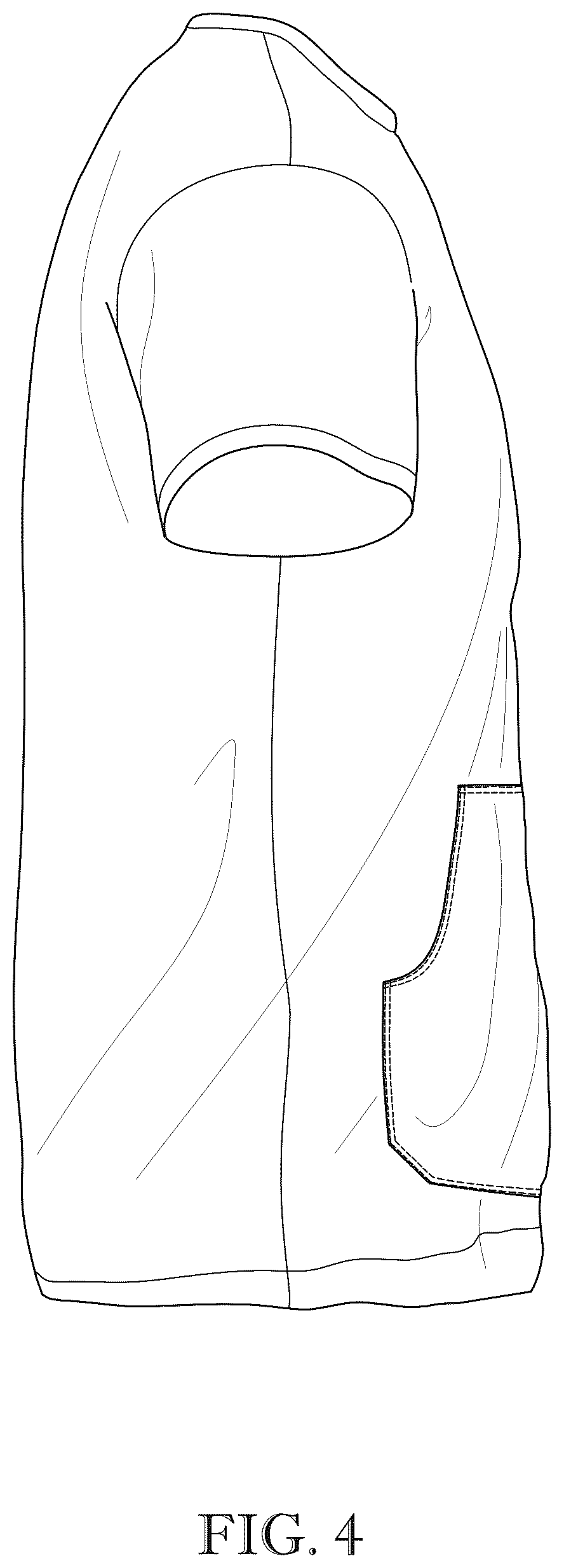 Patent USD1078220 — T-shirt with pocket — Figure 1