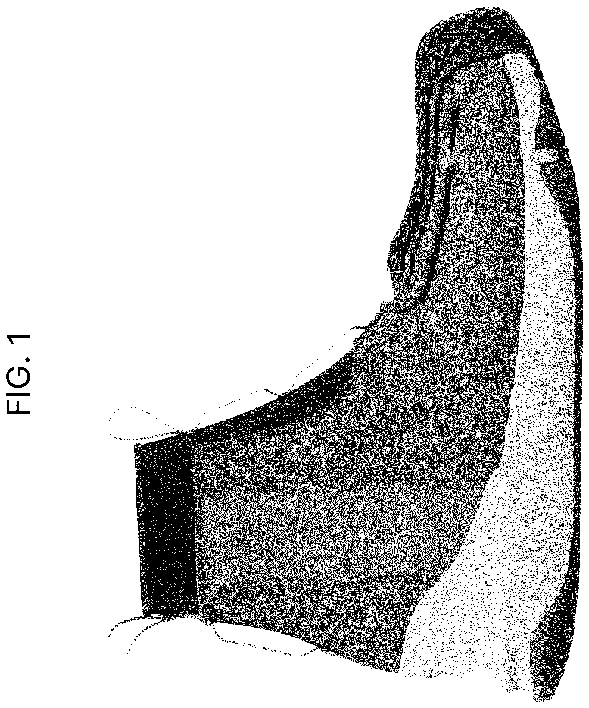 Patent USD1078230 — Inversion training shoe — Figure 1