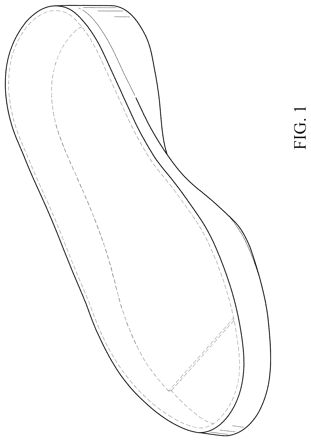 Patent USD1078242 — Shoe sole — Figure 1