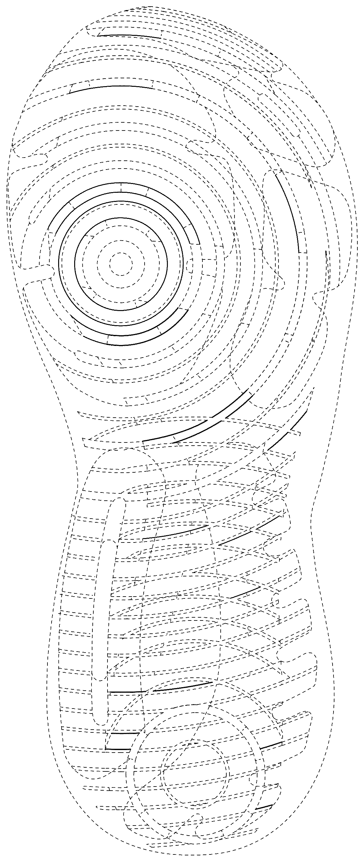 Patent USD1078248 — Shoe sole — Figure 1