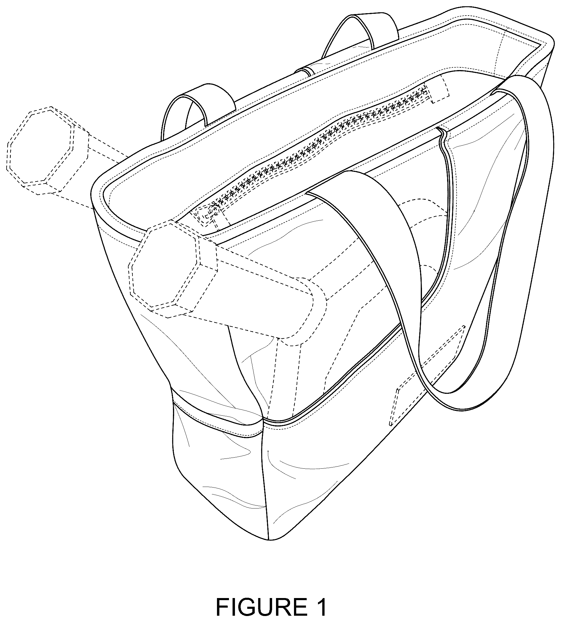 Patent USD1078260 — Sport bag — Figure 1