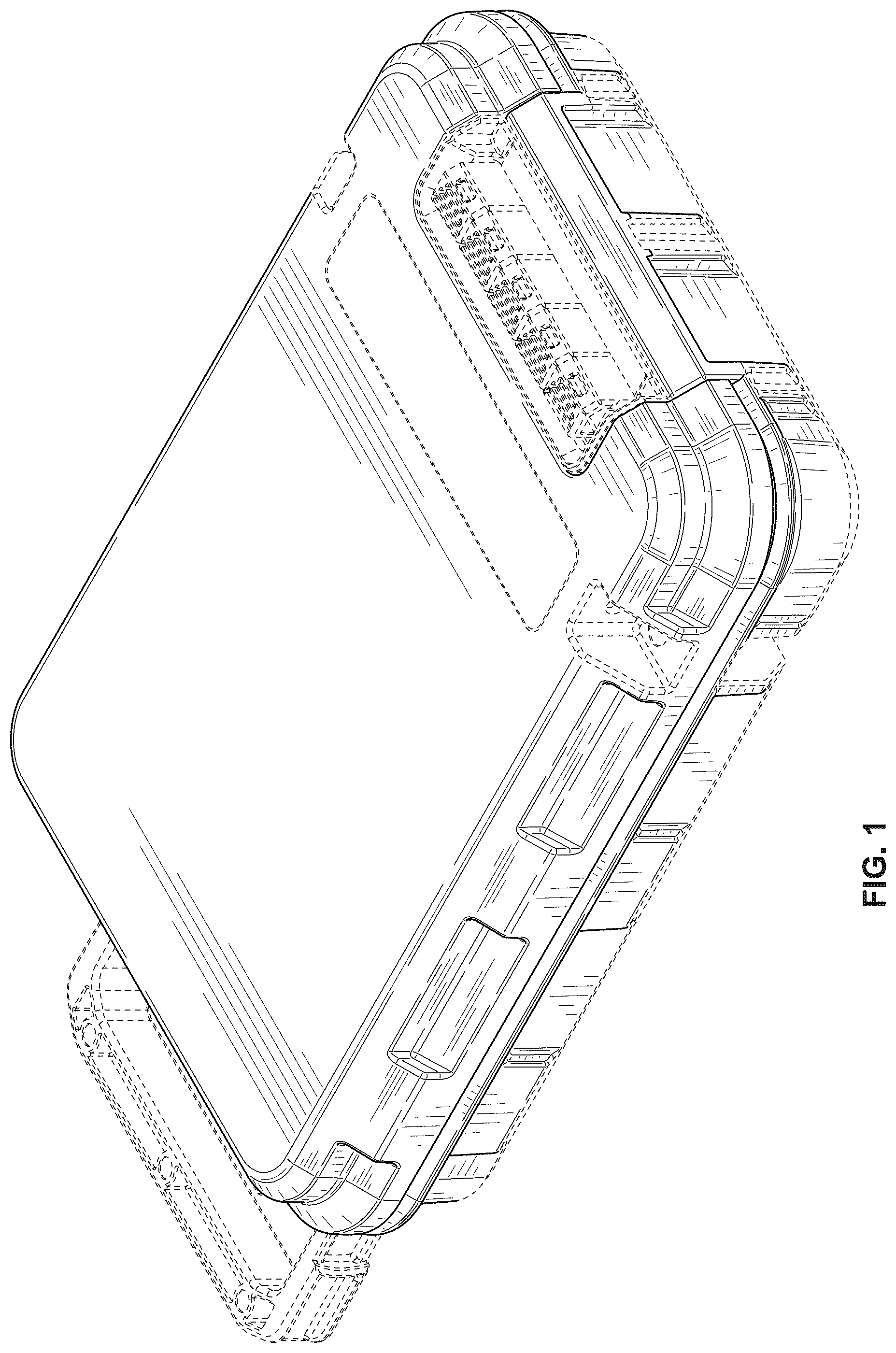 Patent USD1078268 — Storage box — Figure 1