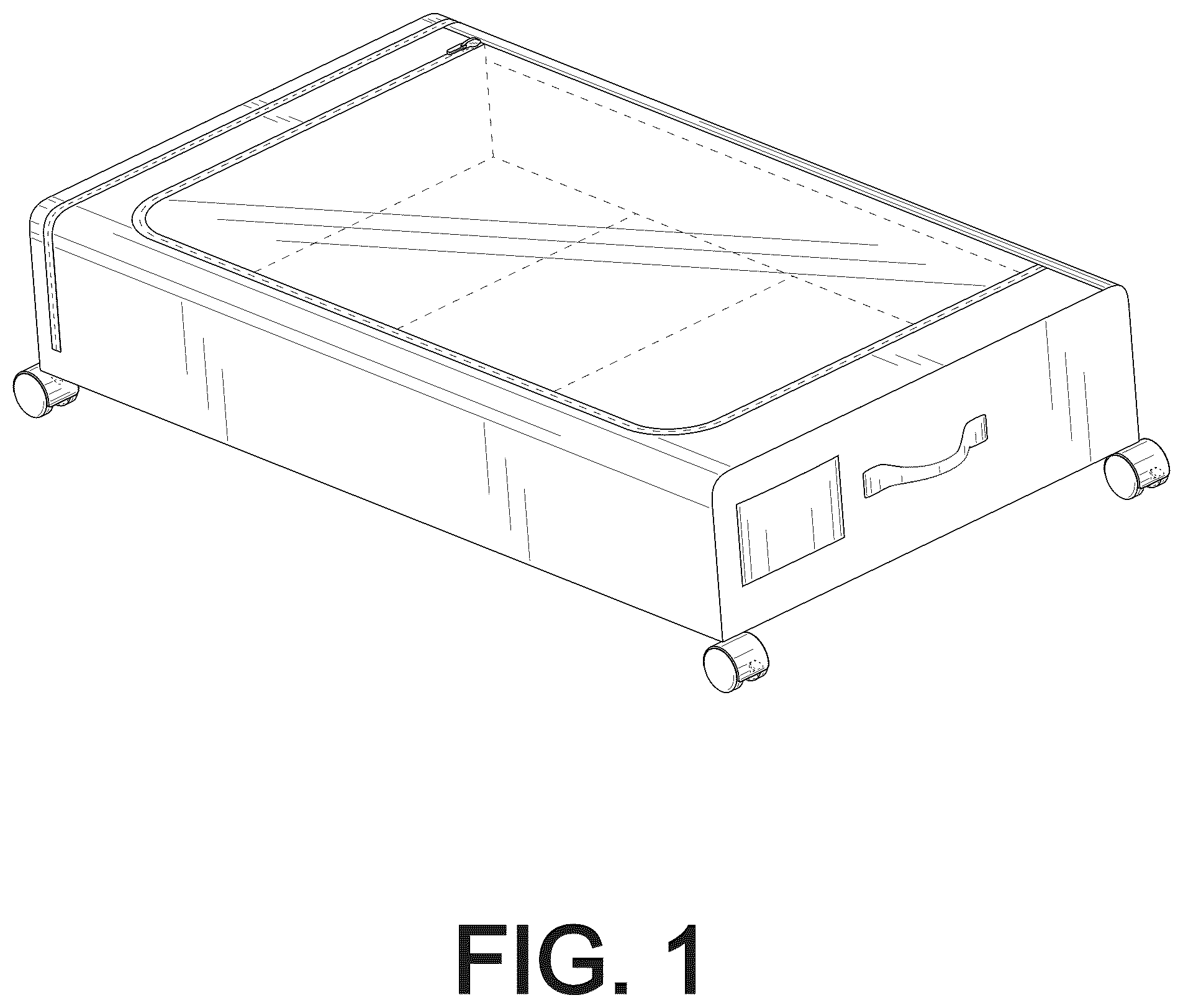 Patent USD1078269 Figure 1 – Storage box