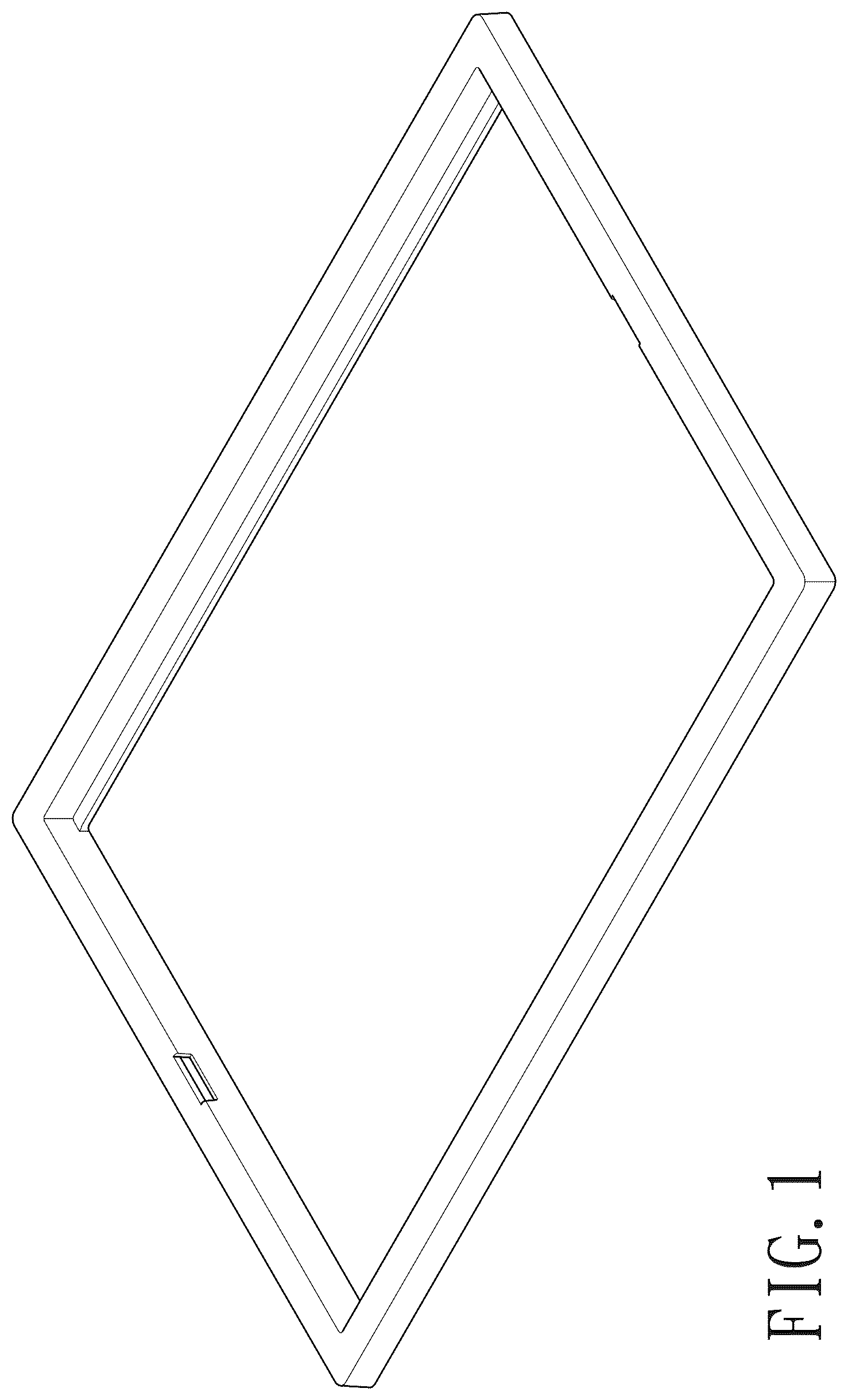 Patent USD1078279 — Frame for storage box — Figure 1