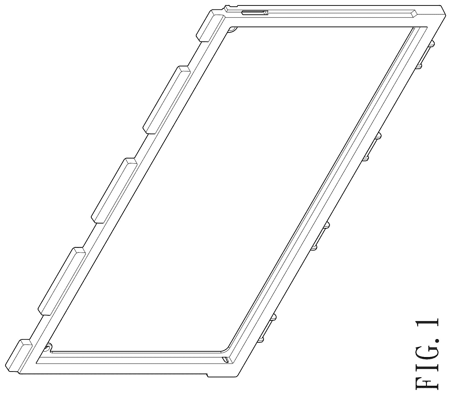 Patent USD1078280 — Frame for storage box — Figure 1