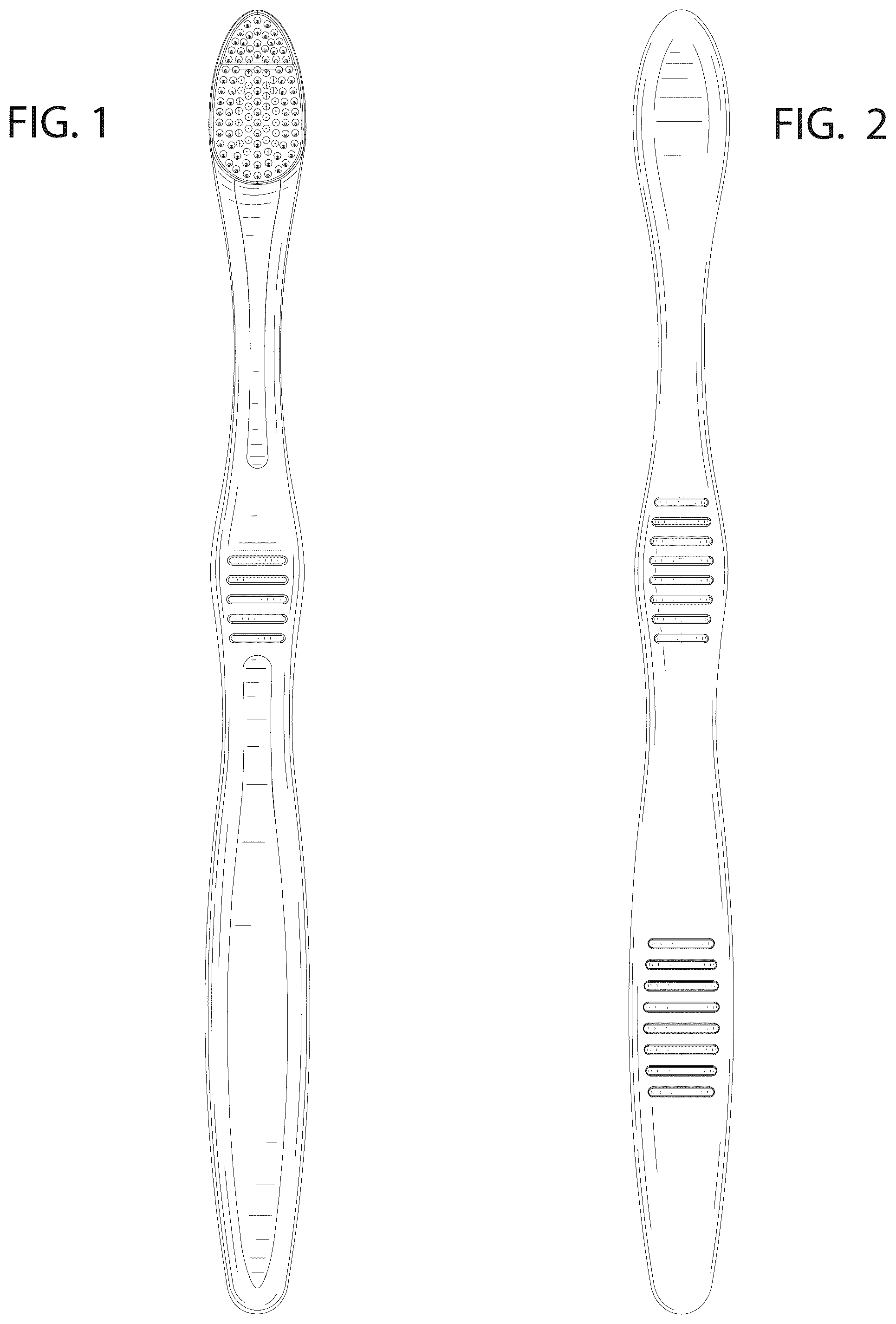 Patent USD1078283 — Tooth cleaning device — Figure 1