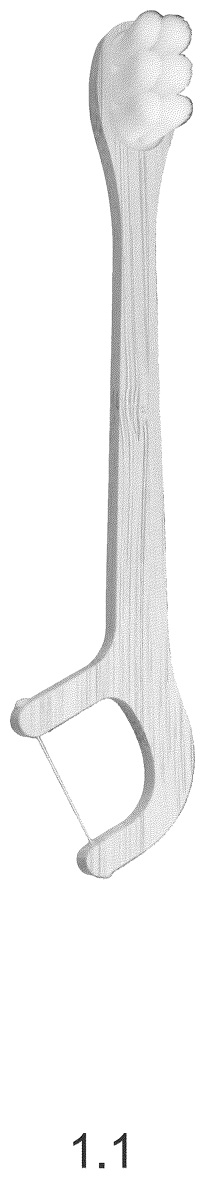 Patent USD1078284 — Tooth cleaner — Figure 1
