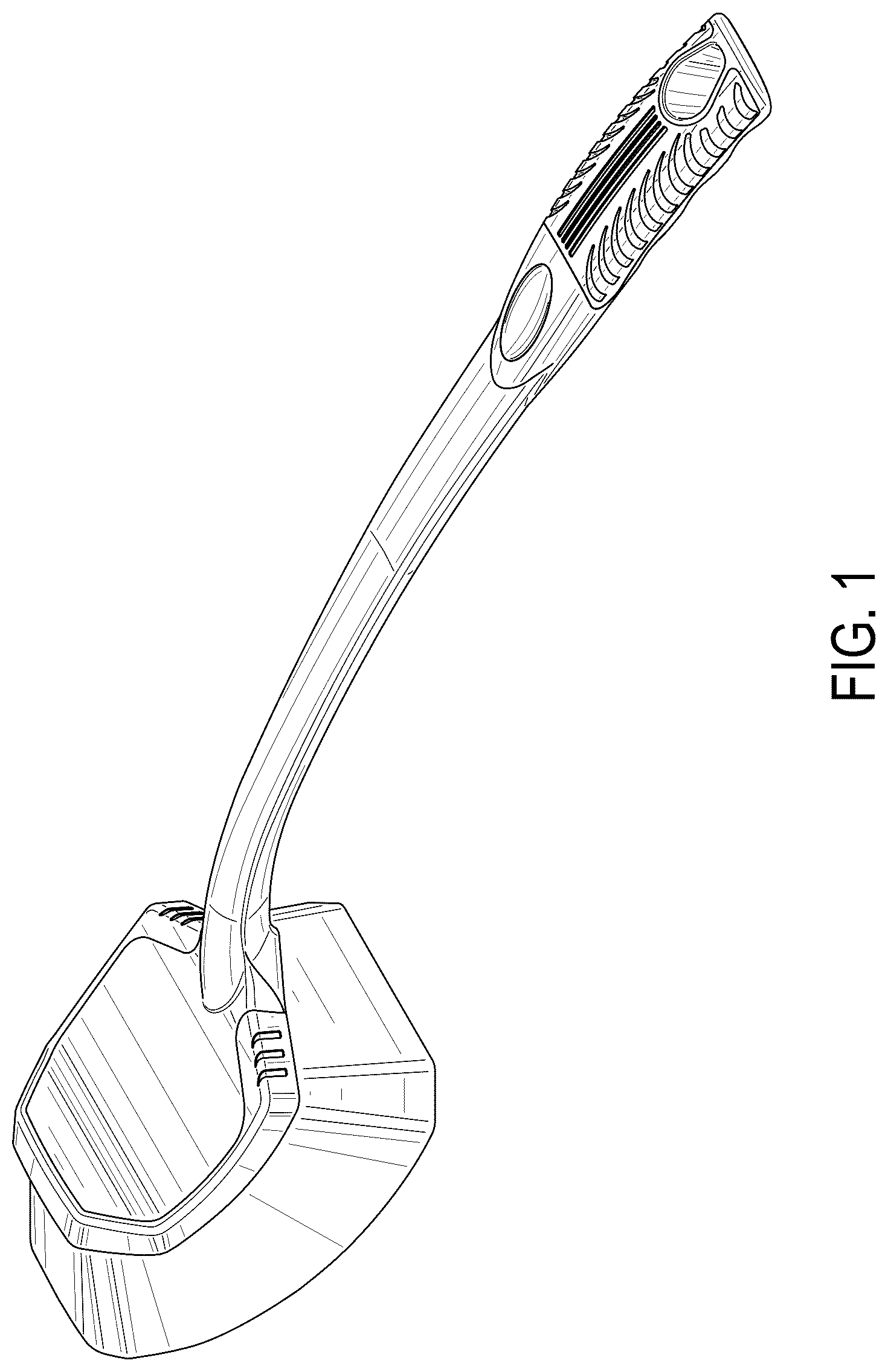 Patent USD1078289 Figure 1 – Cleaning brush