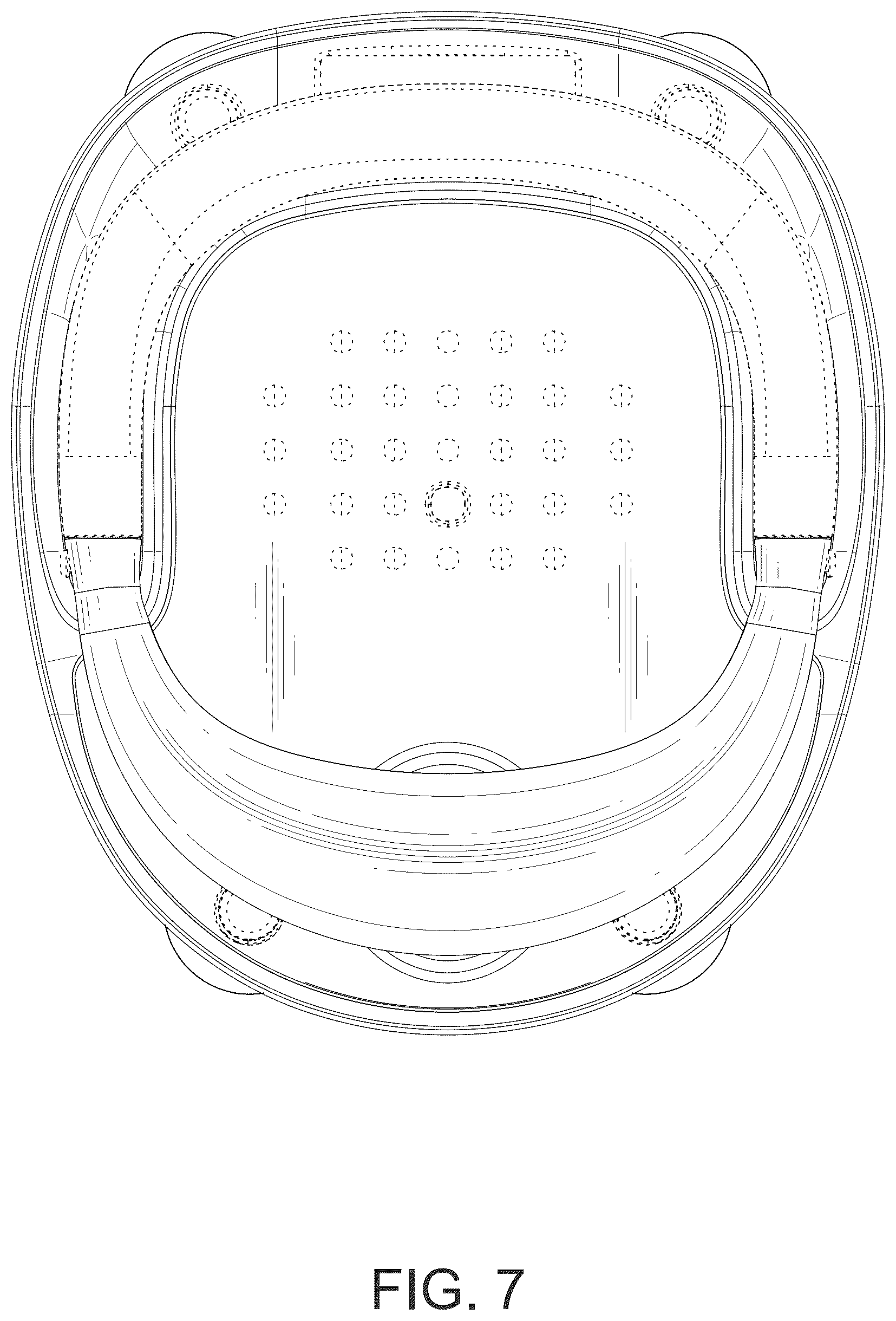 Patent USD1078300 Figure 7 – Baby bath seat
