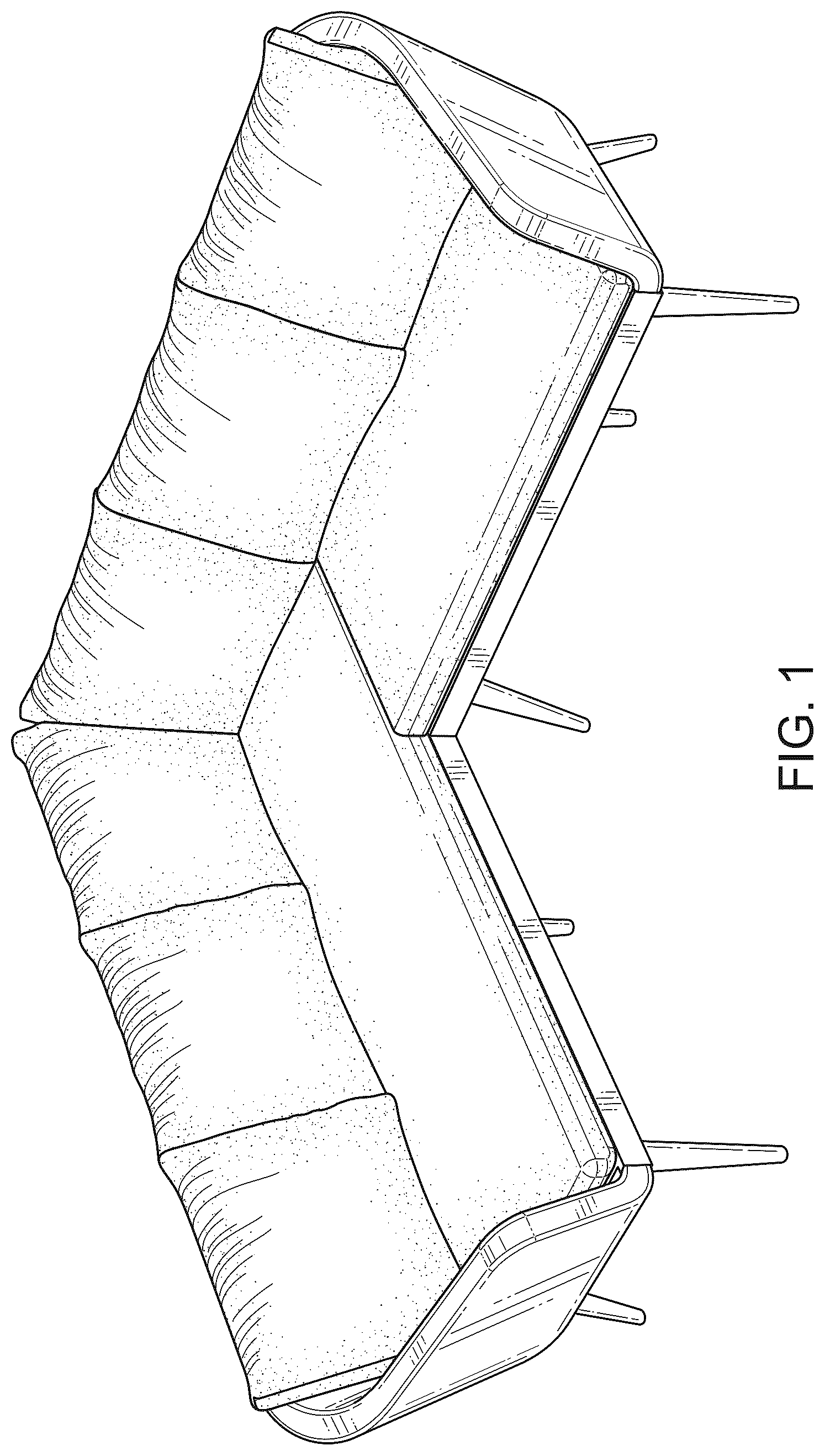 Patent USD1078304 — Corner furniture set — Figure 1