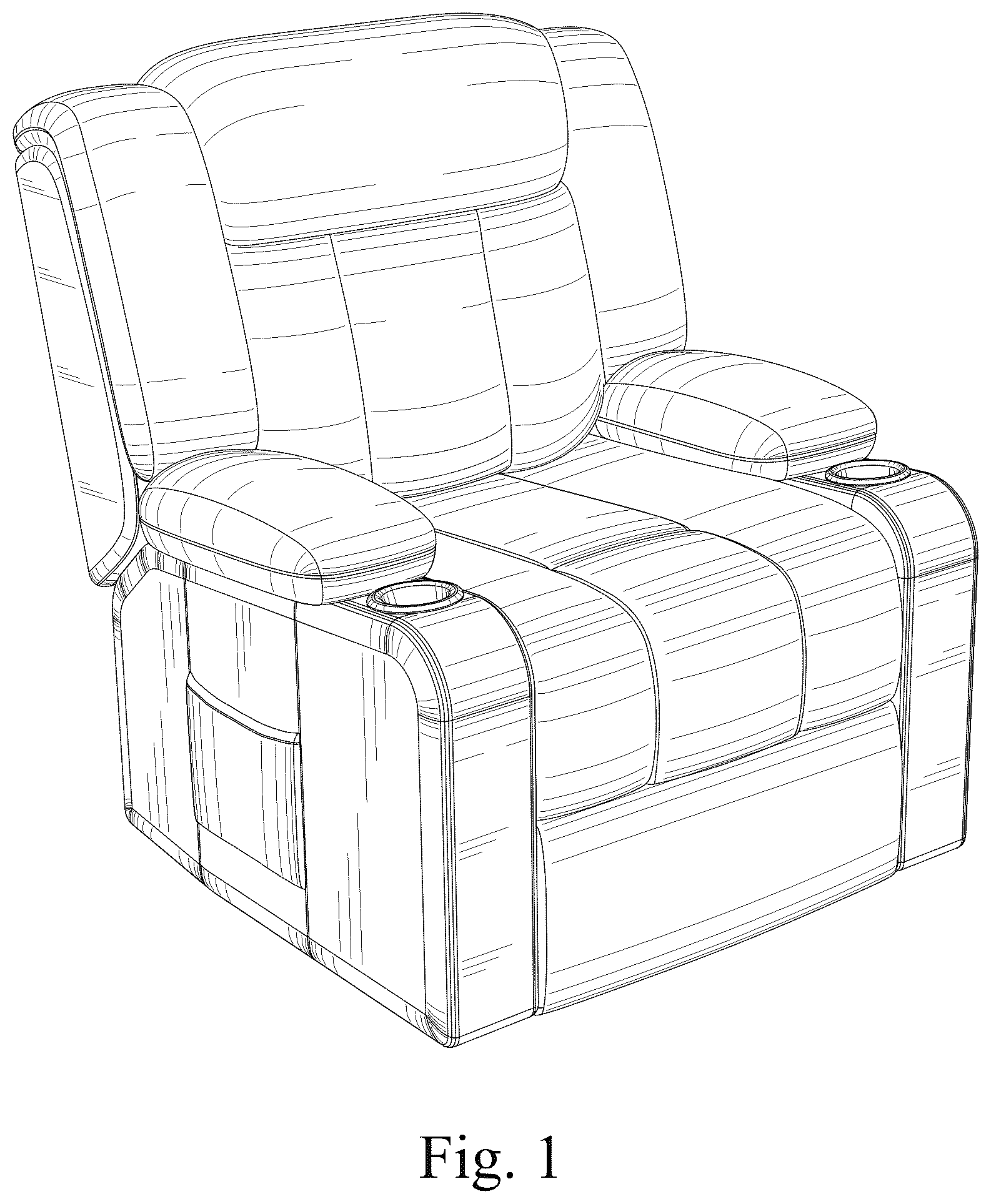 Patent USD1078307 — Sofa — Figure 1