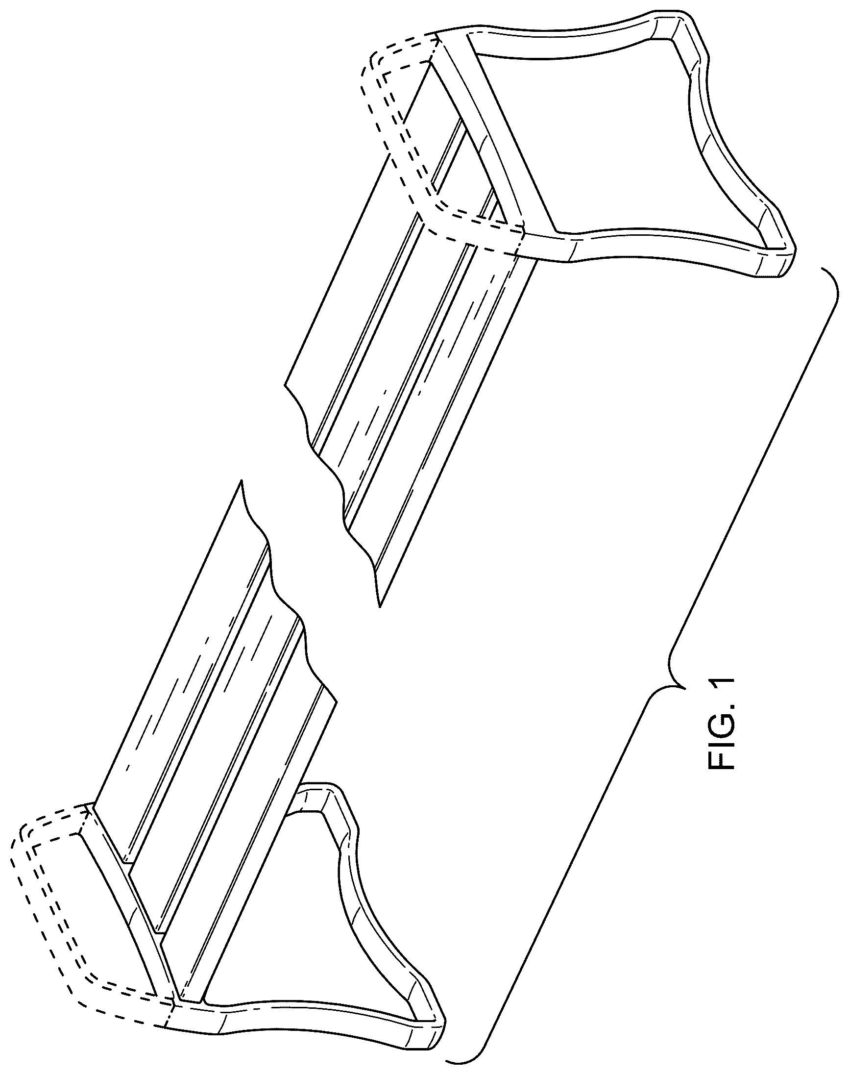 Patent USD1078310 Figure 1 – Bench