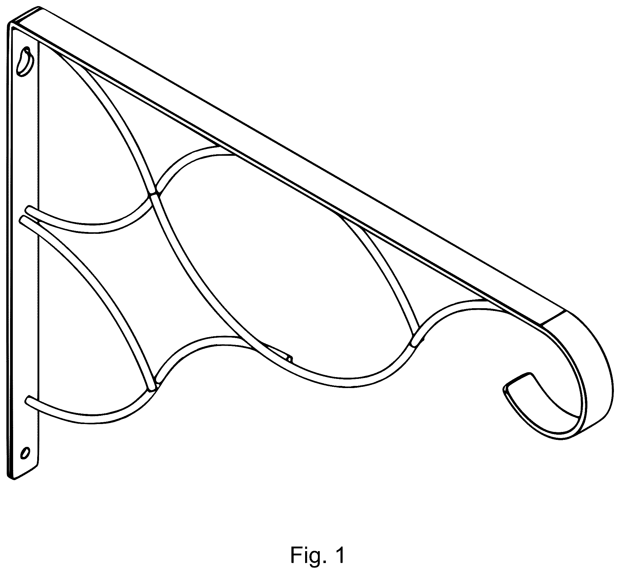 Patent USD1078329 — Plant bracket — Figure 1