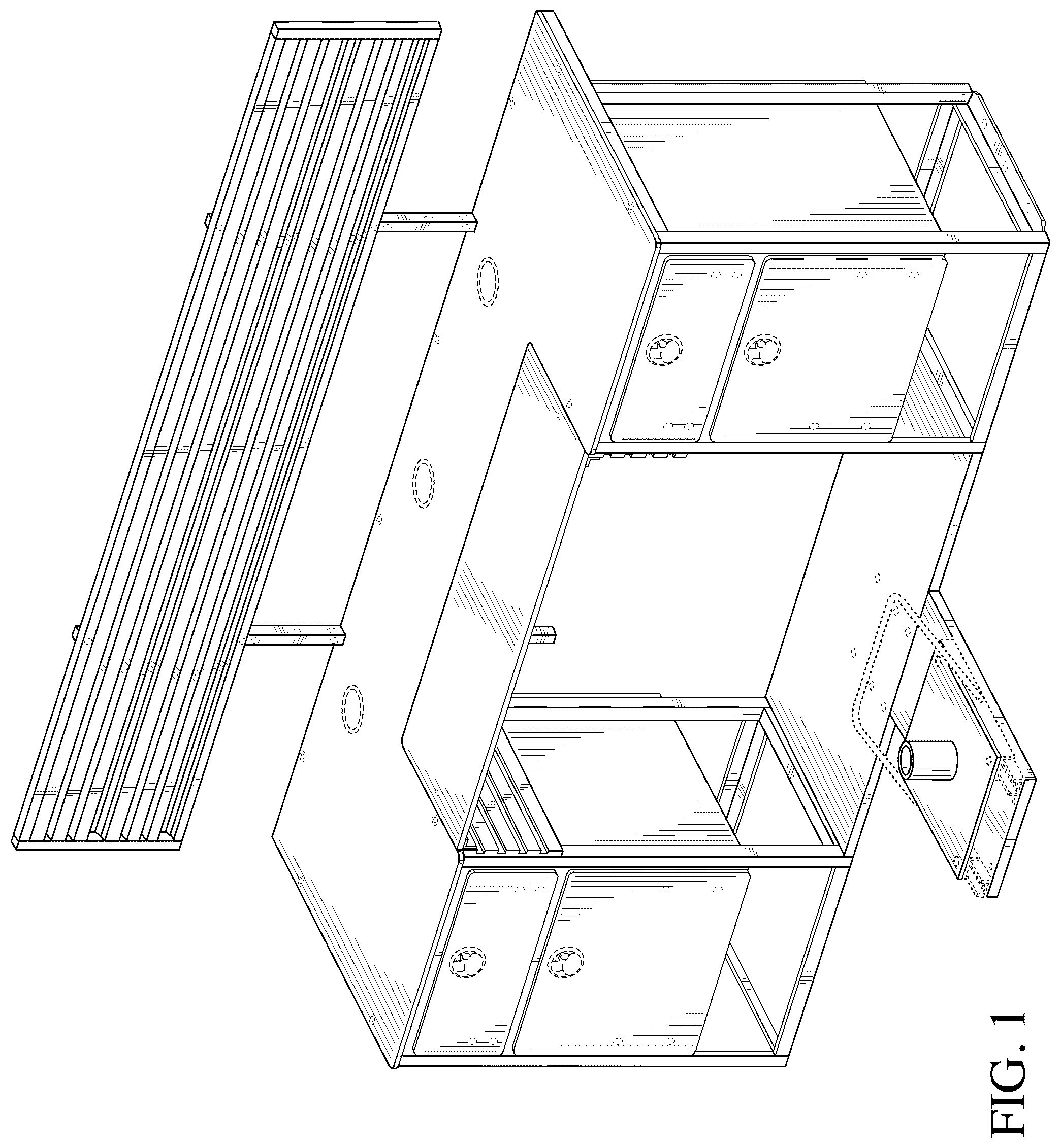 Patent USD1078339 — Desk — Figure 1
