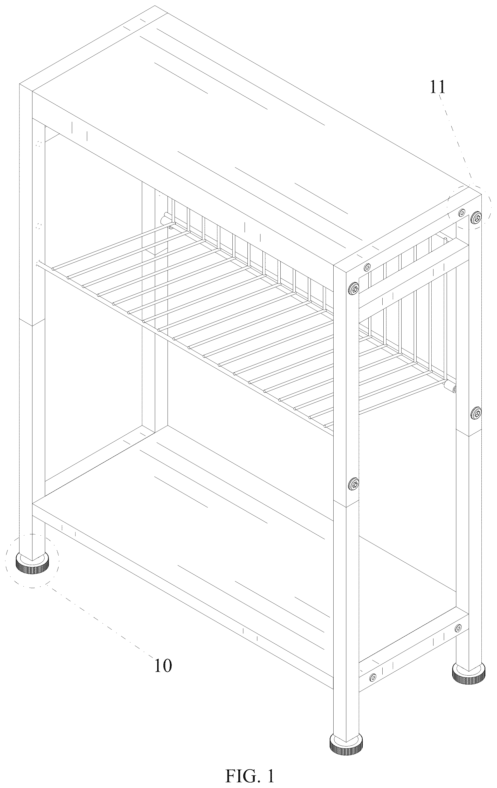 Patent USD1078347 — Table — Figure 1