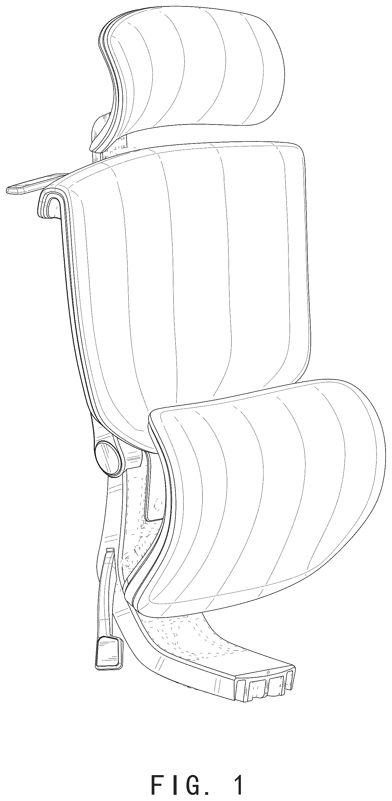 Patent USD1078351 — Chair back — Figure 1