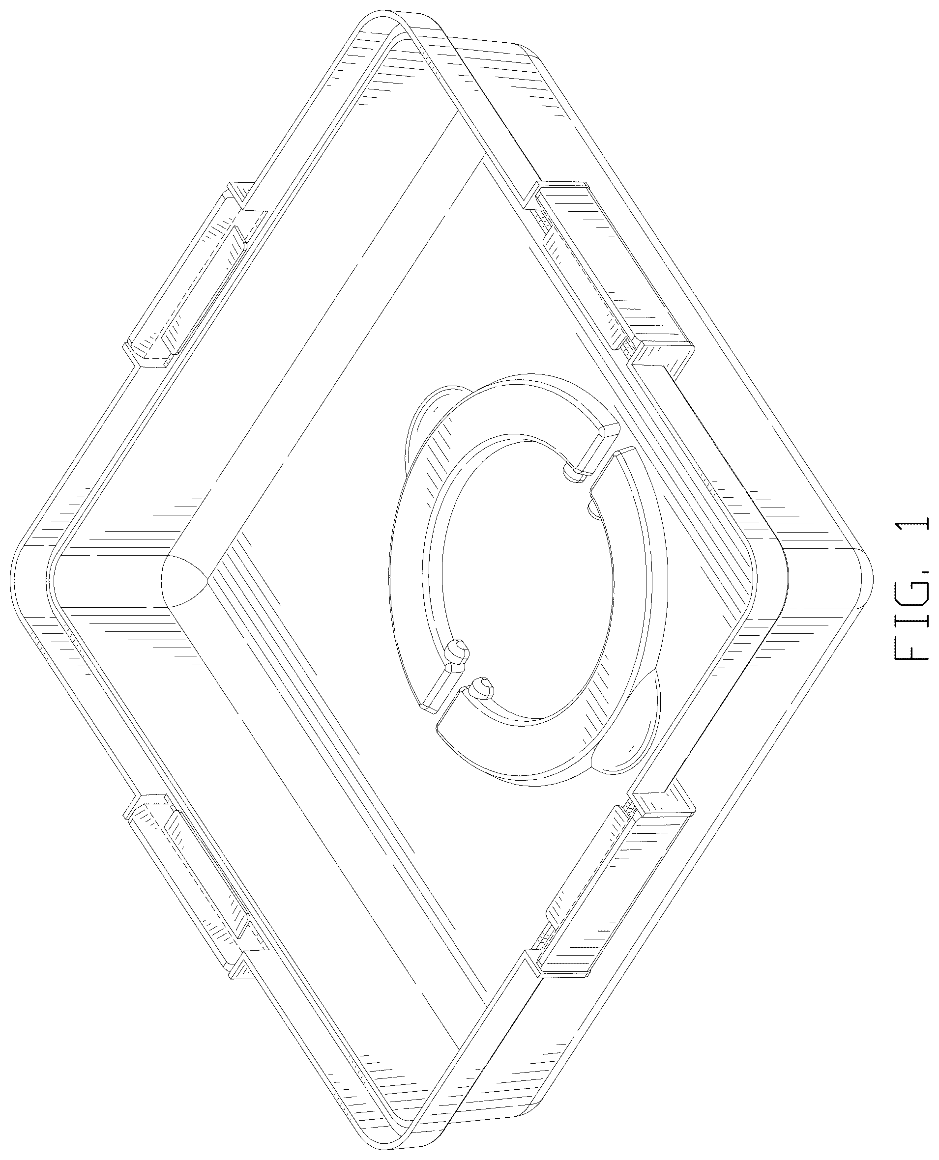 Patent USD1078369 — Plastic lid — Figure 1