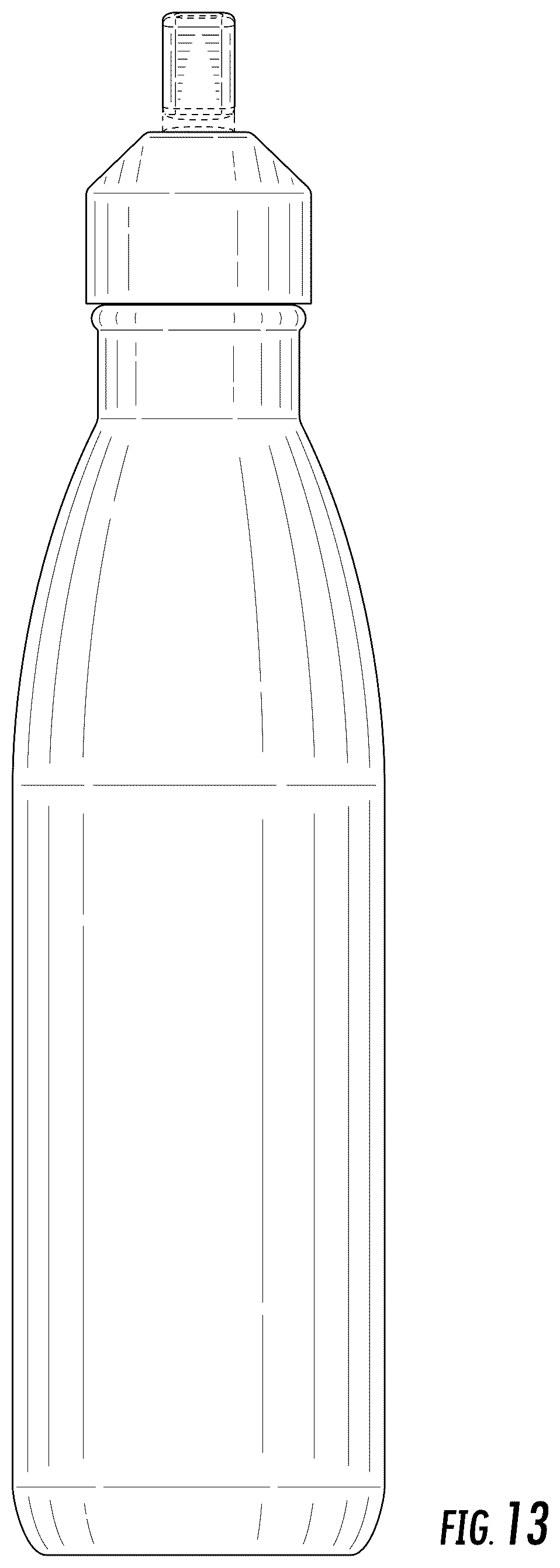 Patent USD1078382 Figure 12 – Bottle with straw lid