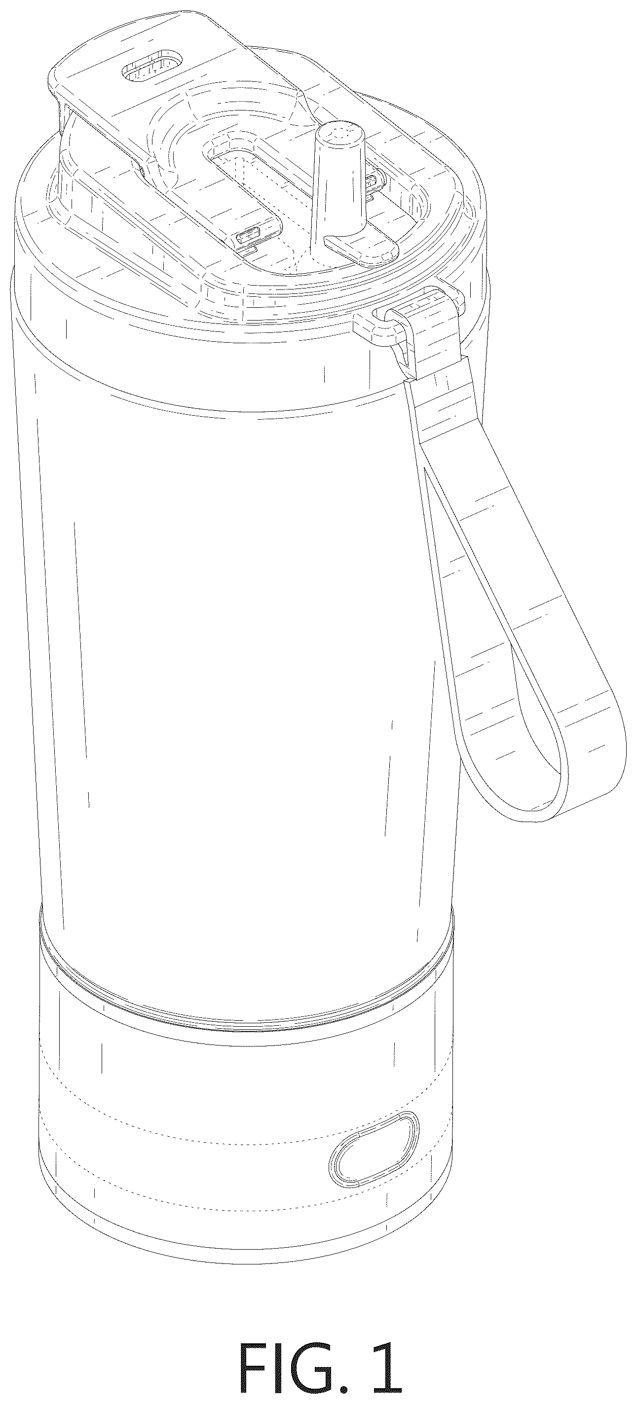 Patent USD1078386 — Hydrogen rich water cup — Figure 1