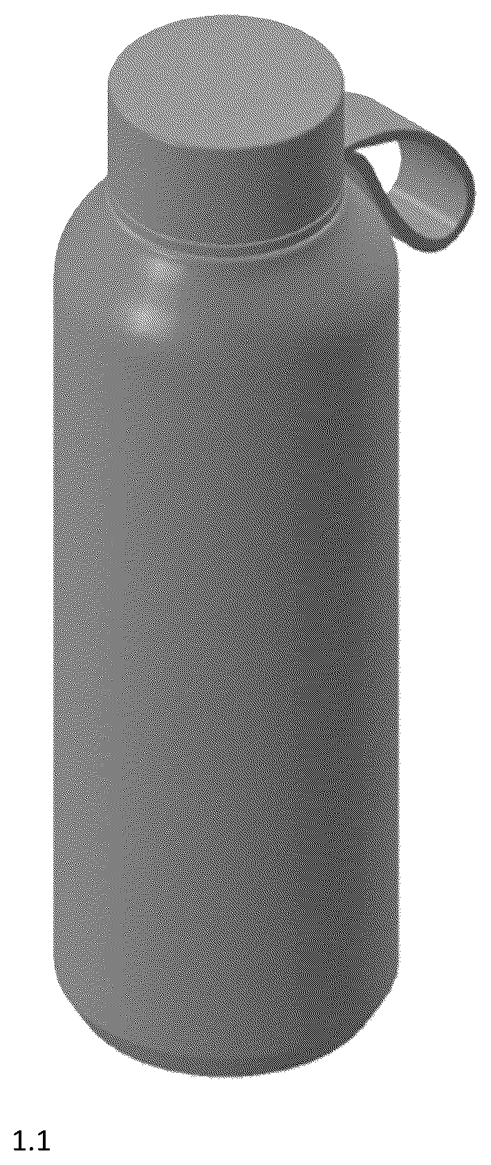 Patent USD1078387 — Beverage bottle — Figure 1