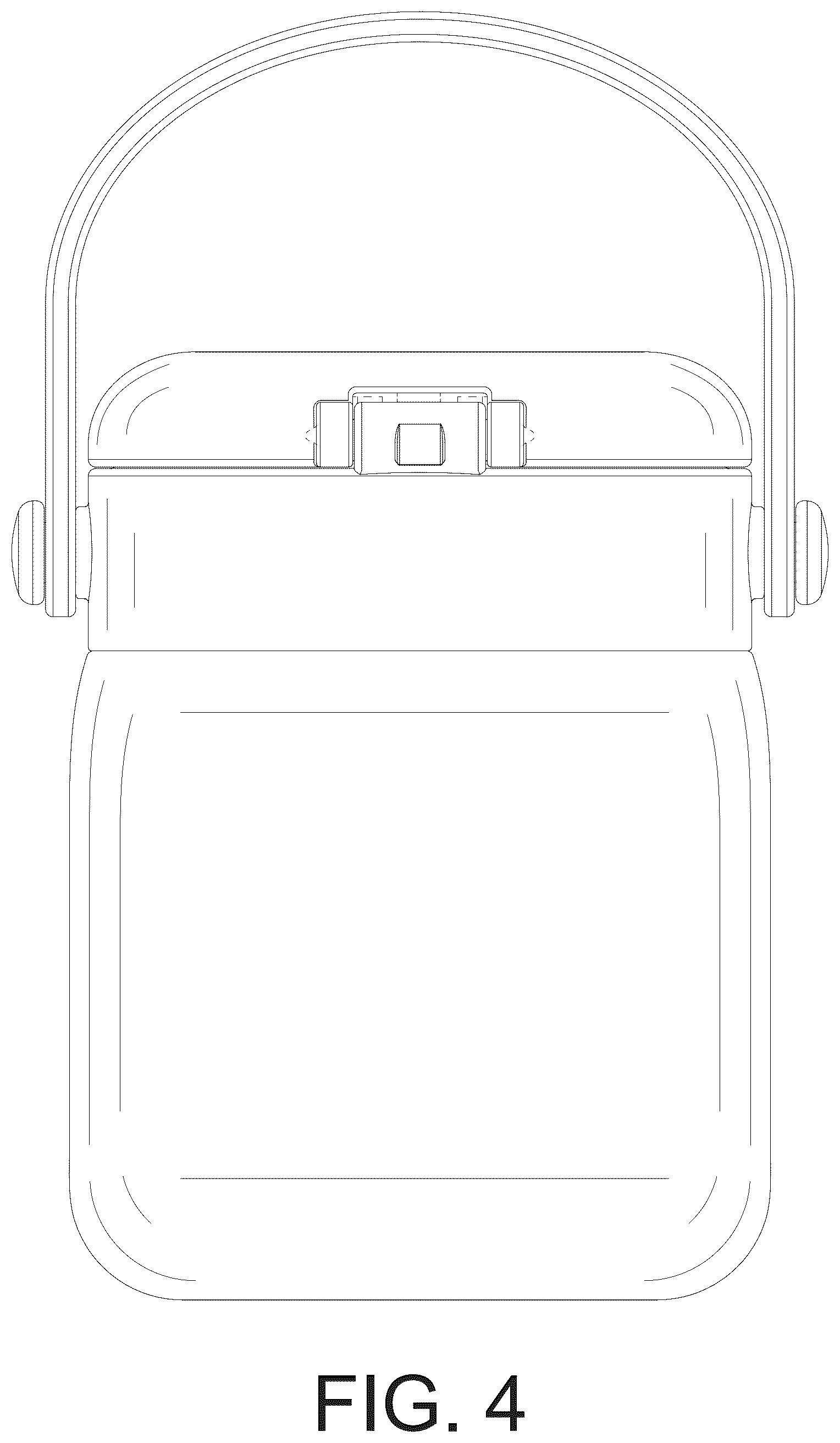 Patent USD1078398 Figure 4 – Thermal container