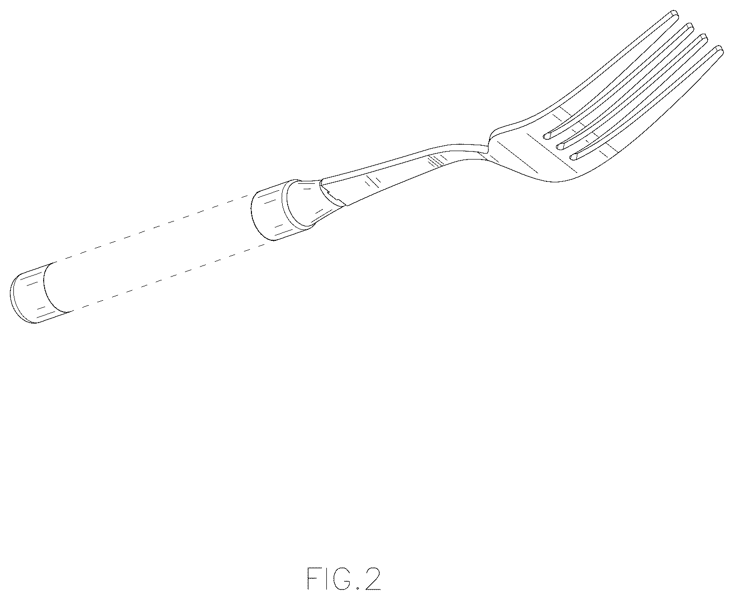 Patent USD1078400 — Fork — Figure 1