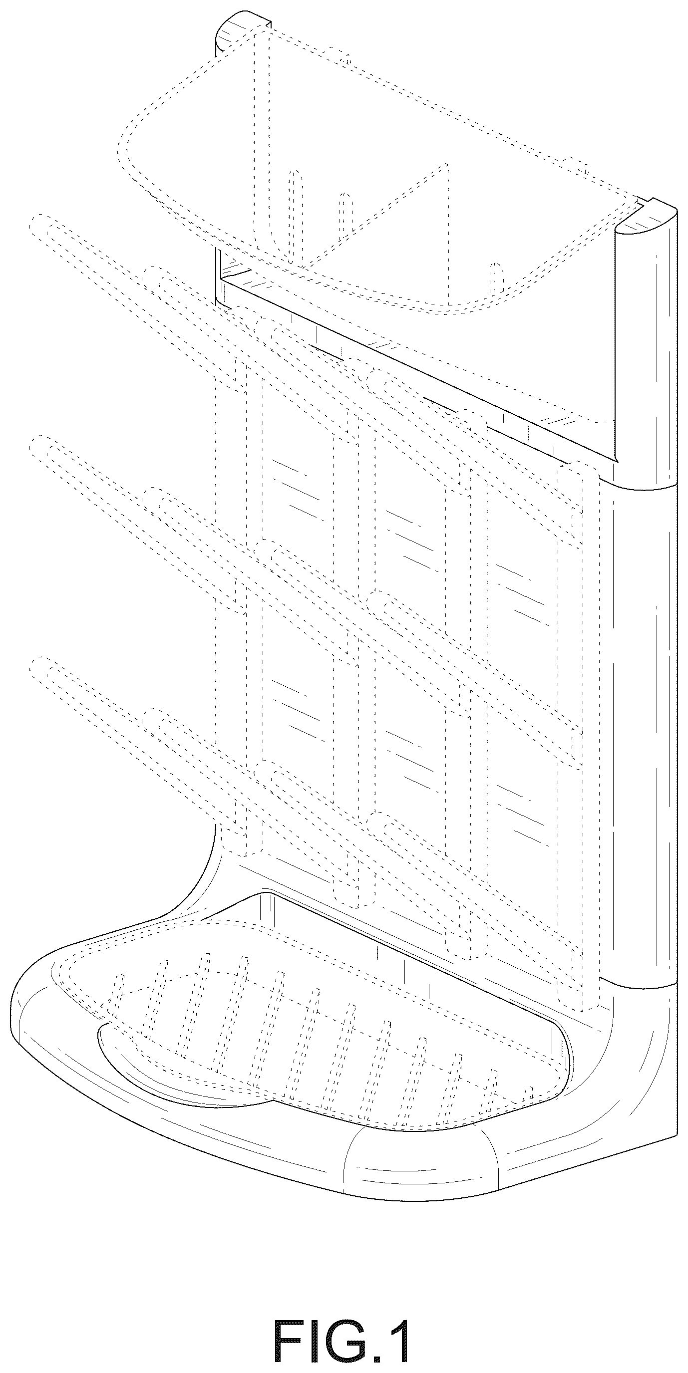 Patent USD1078410 — Bottle rack — Figure 1