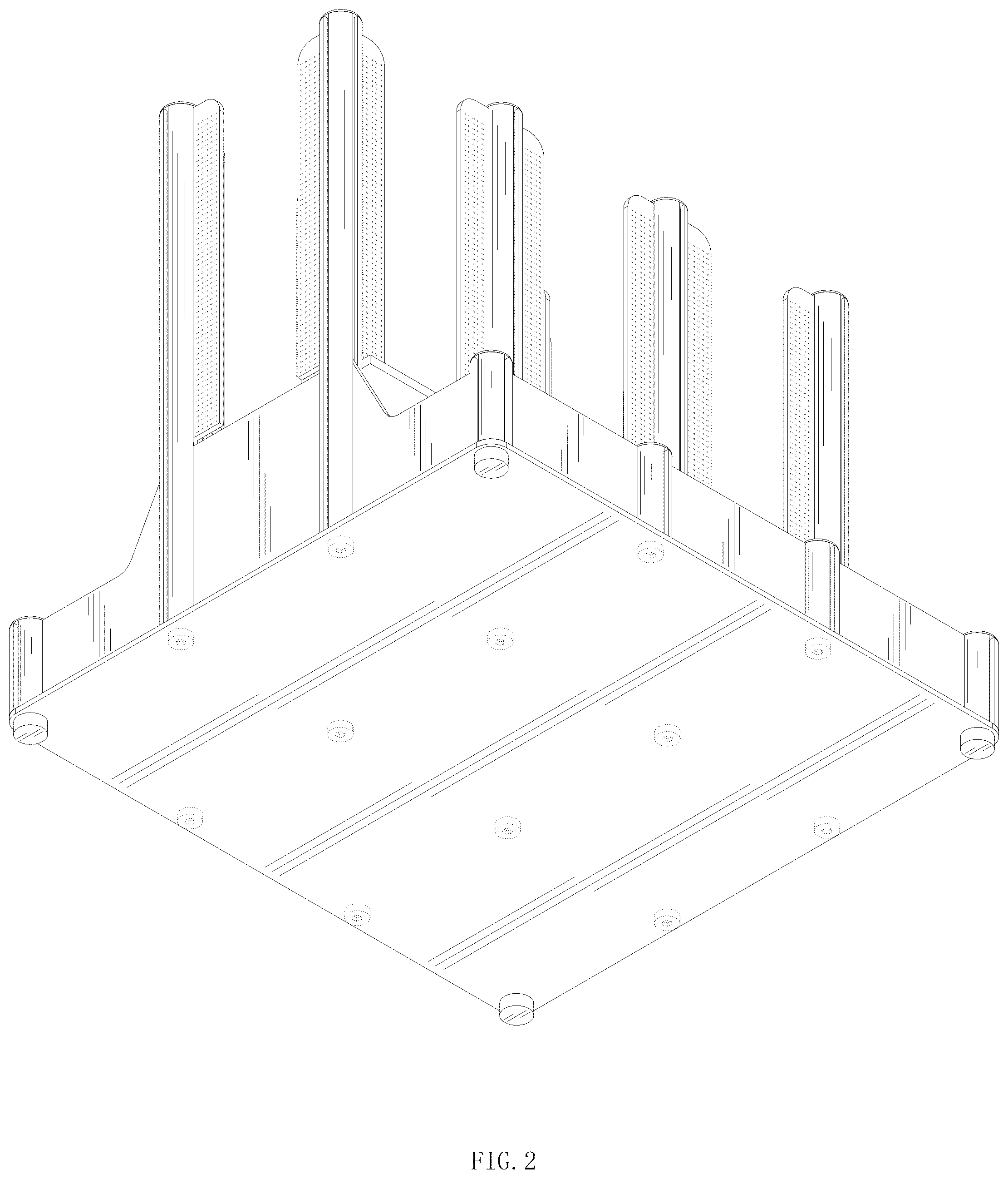 Patent USD1078411 — Cup storage organizer — Figure 1