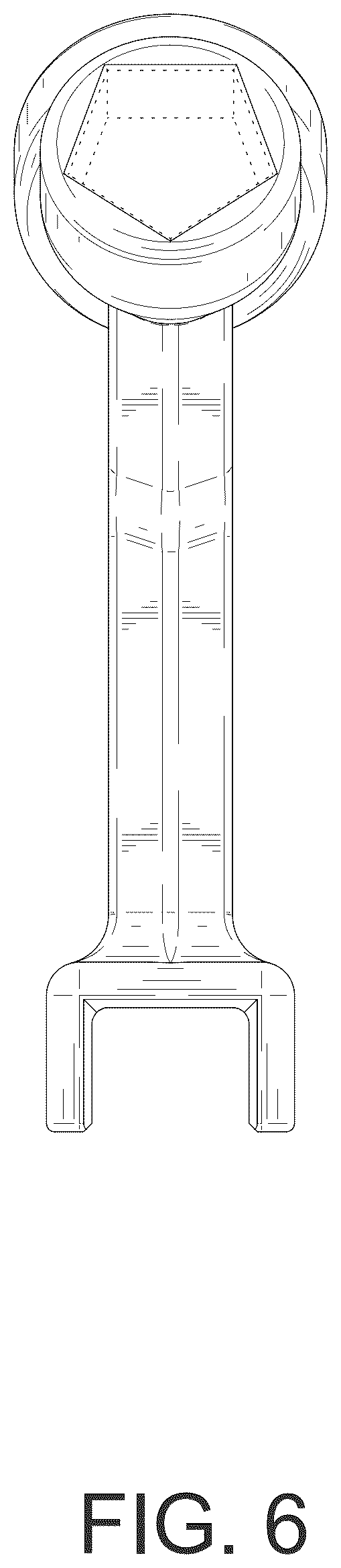 Patent USD1078417 — Triangle curb box wrench — Figure 1