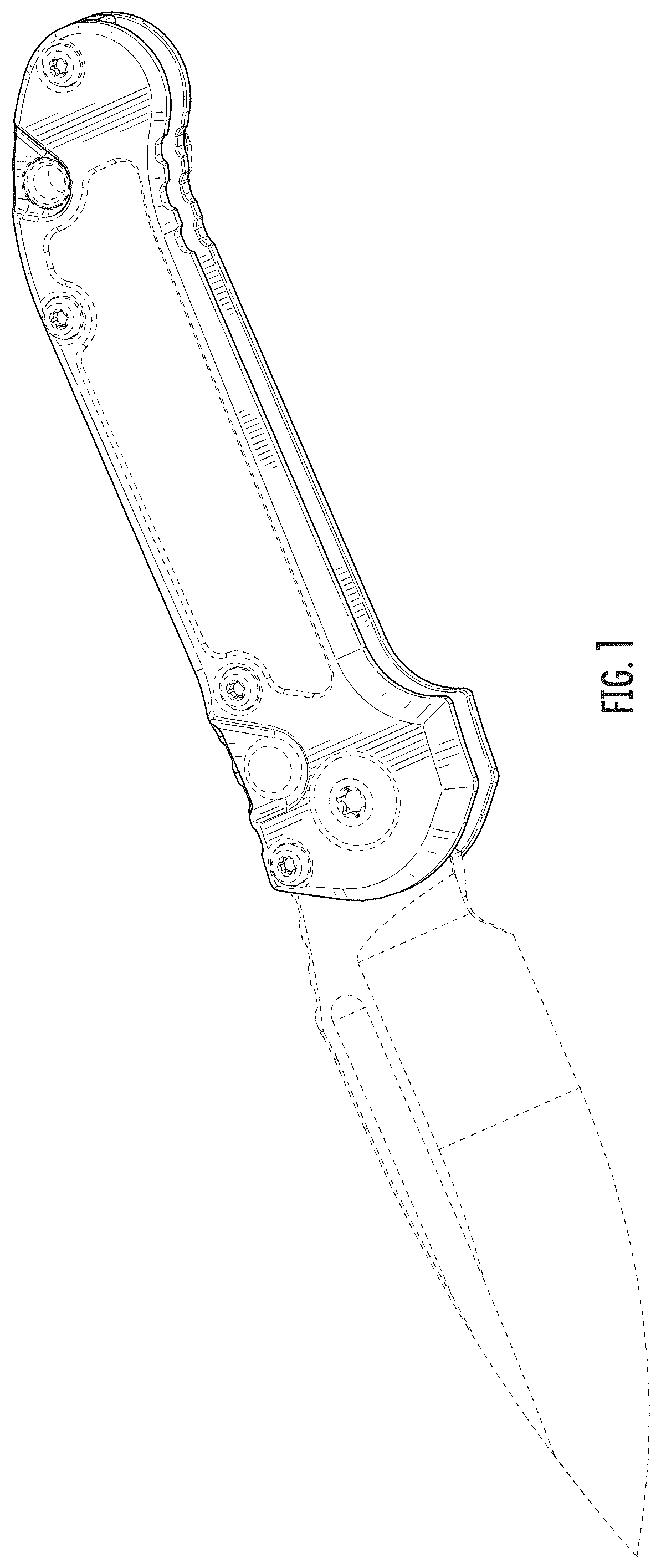 Patent USD1078434 — Pocket knife — Figure 1