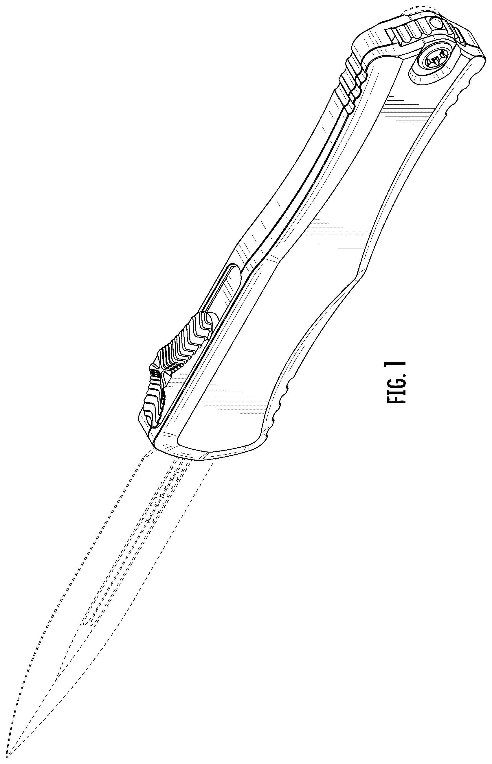 Patent USD1078435 Figure 1 – Pocket knife