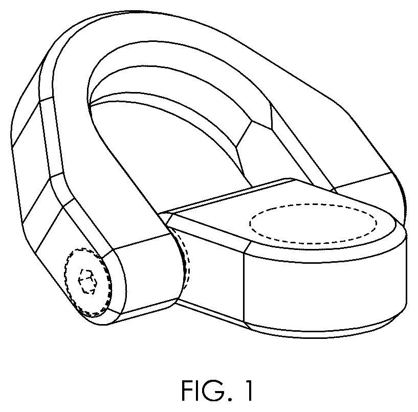 Patent USD1078448 — D Ring — Figure 1