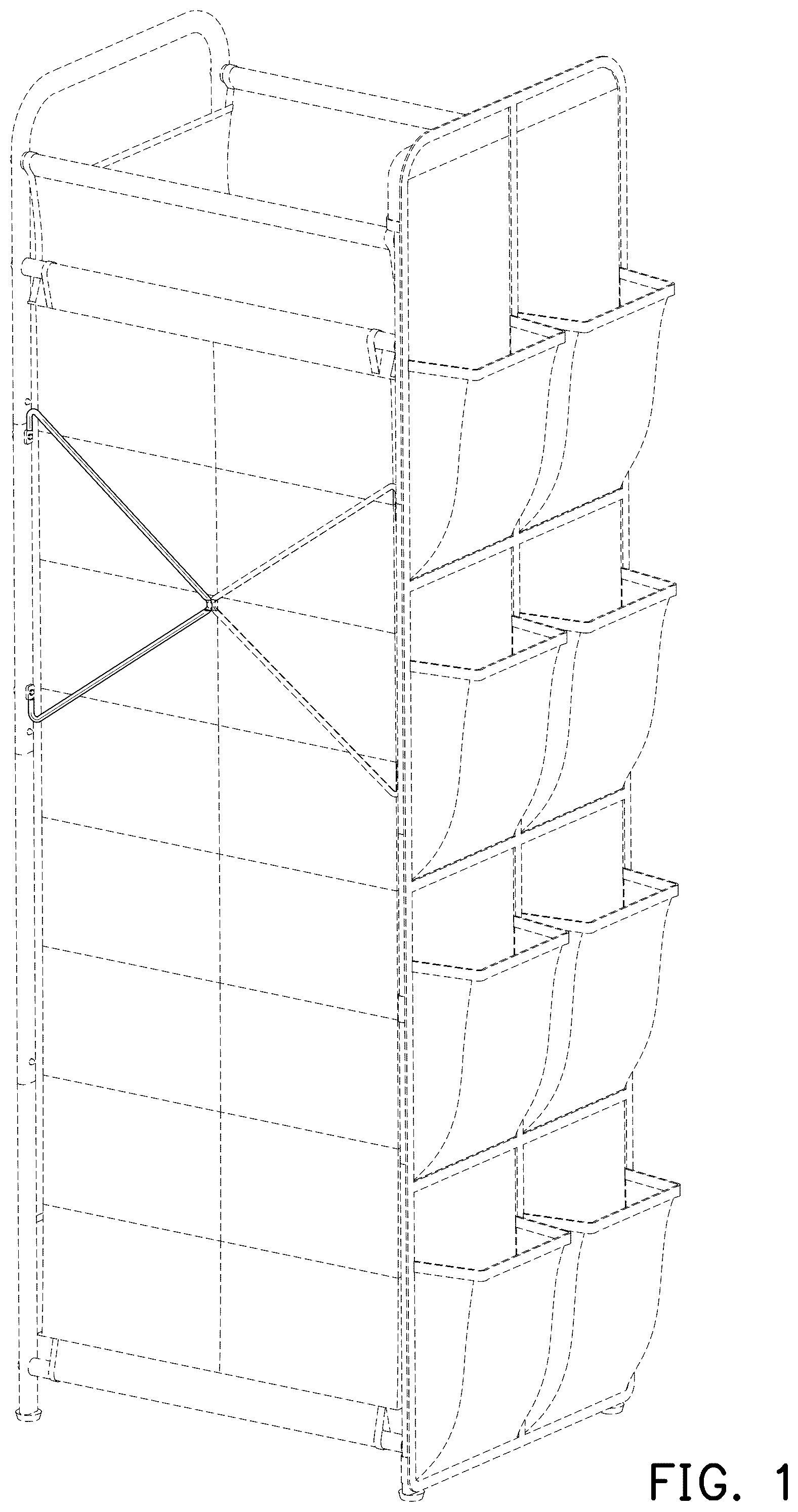 Patent USD1078460 — Rack — Figure 1